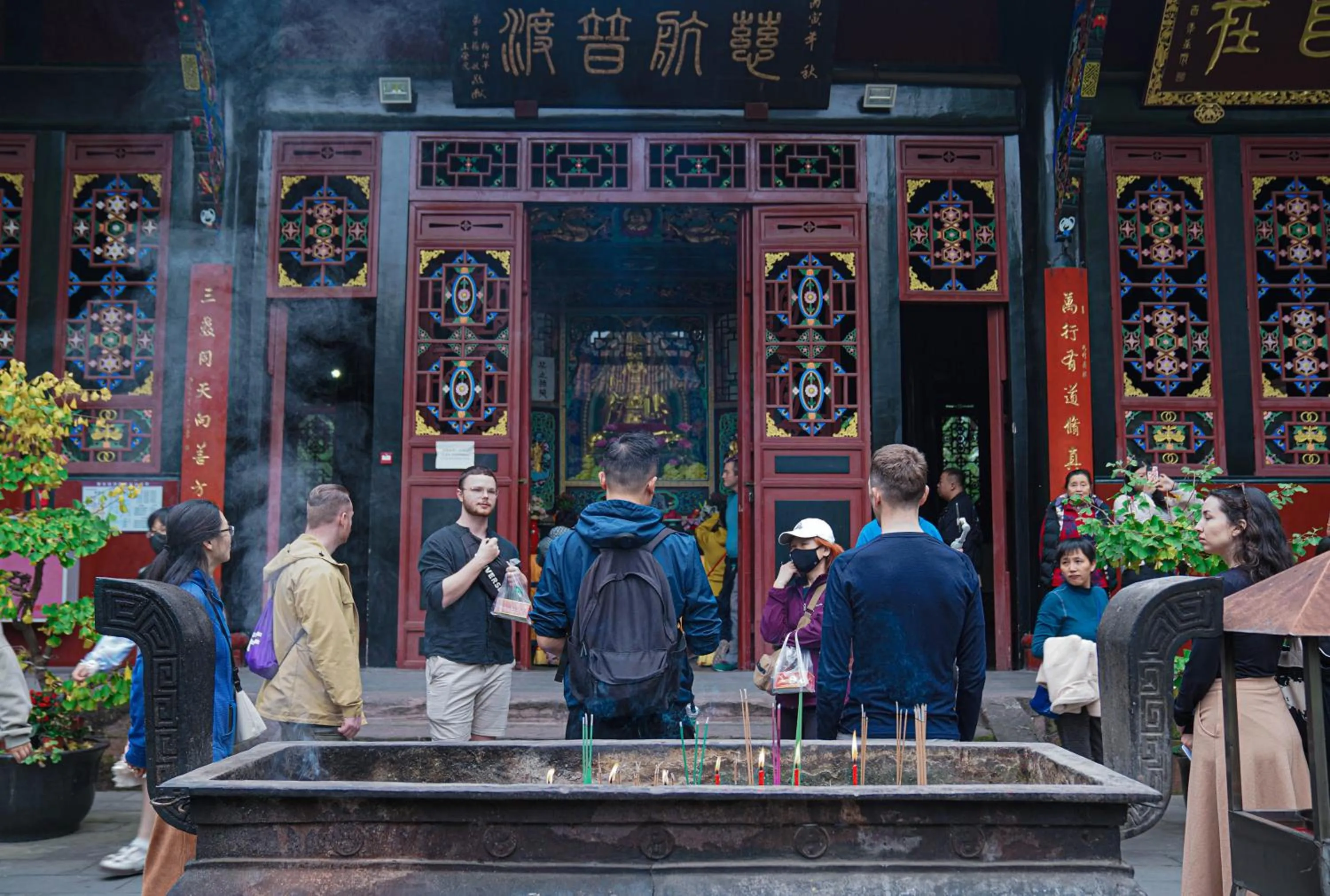 Hiking in Chengdu Mix Hostel