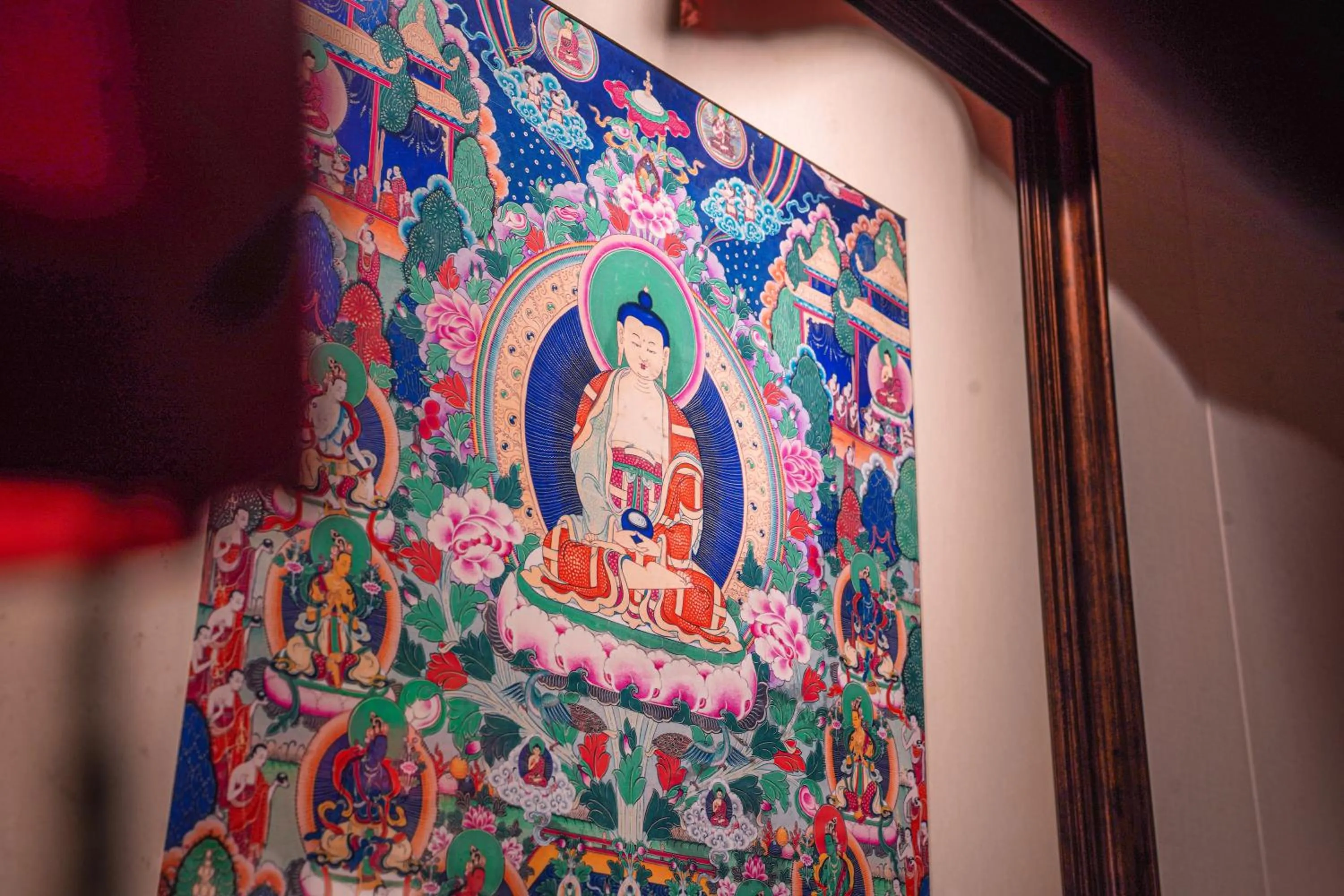 Decorative detail in POSHPACKER - Chengdu Mix Hostel - Cicada Zen Yard