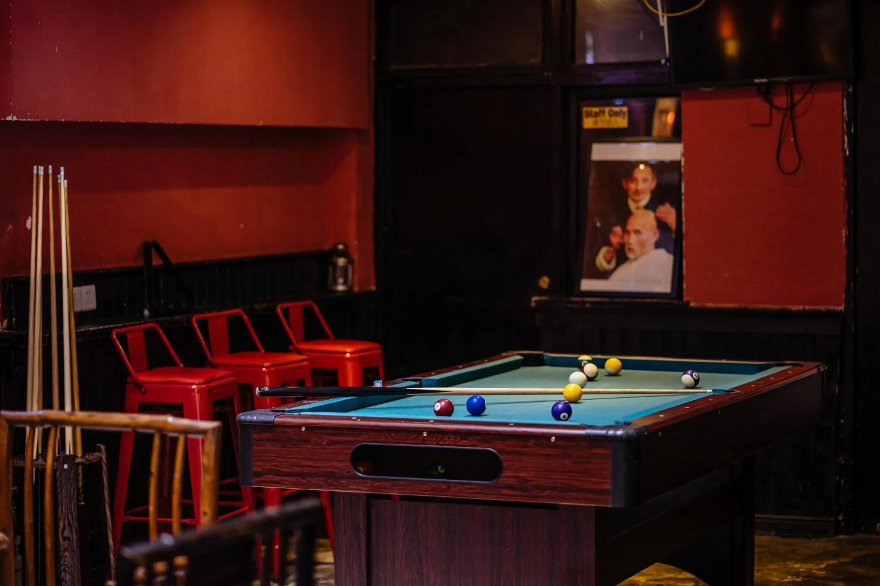 Billiard in Chengdu Mix Hostel