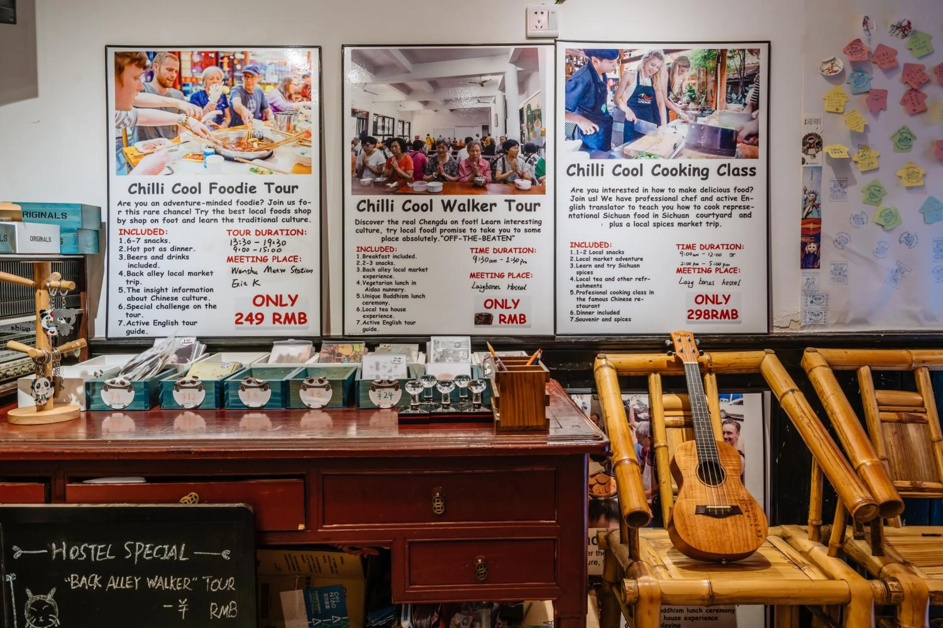 Lobby or reception in Chengdu Mix Hostel