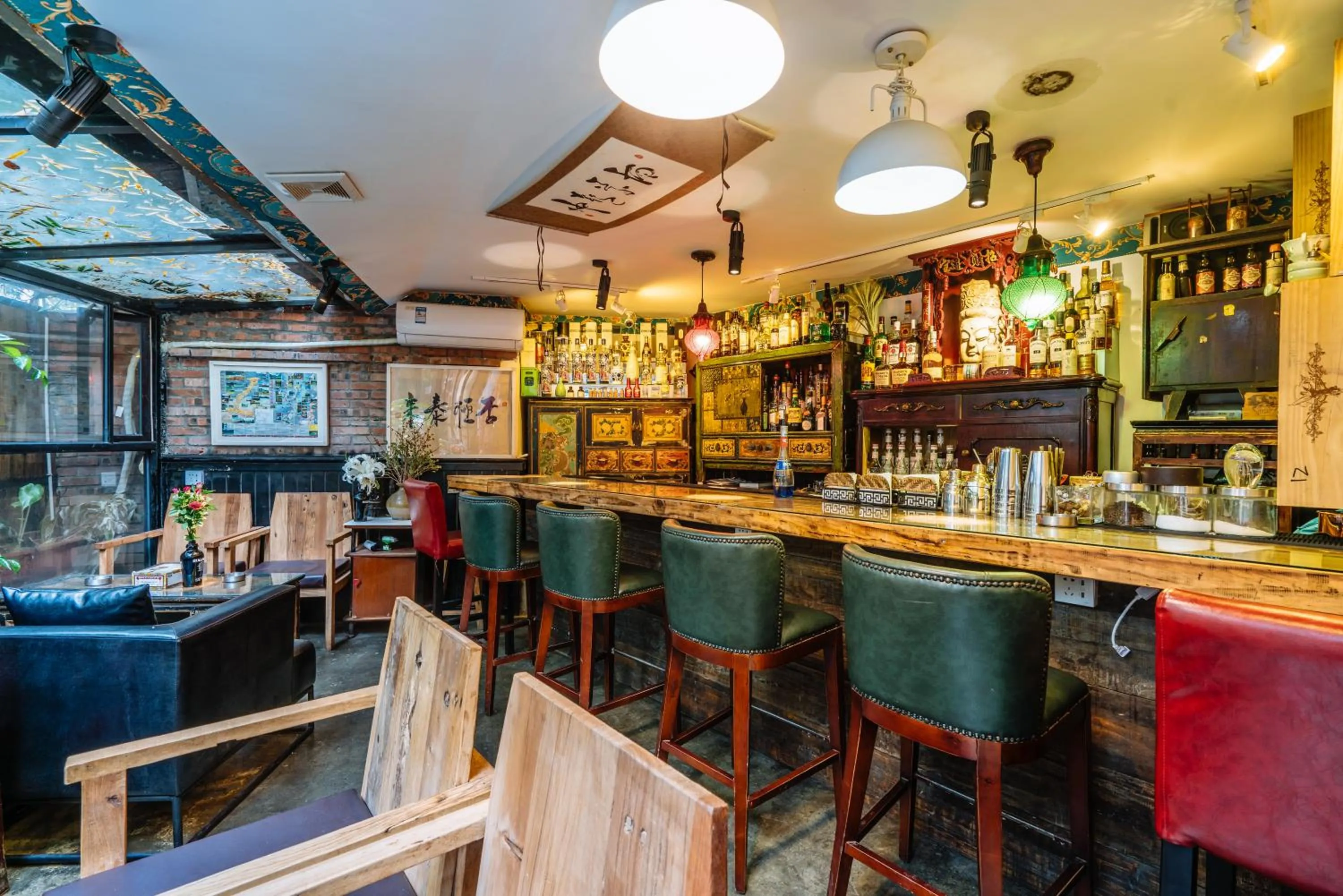 Lounge or bar in Chengdu Mix Hostel