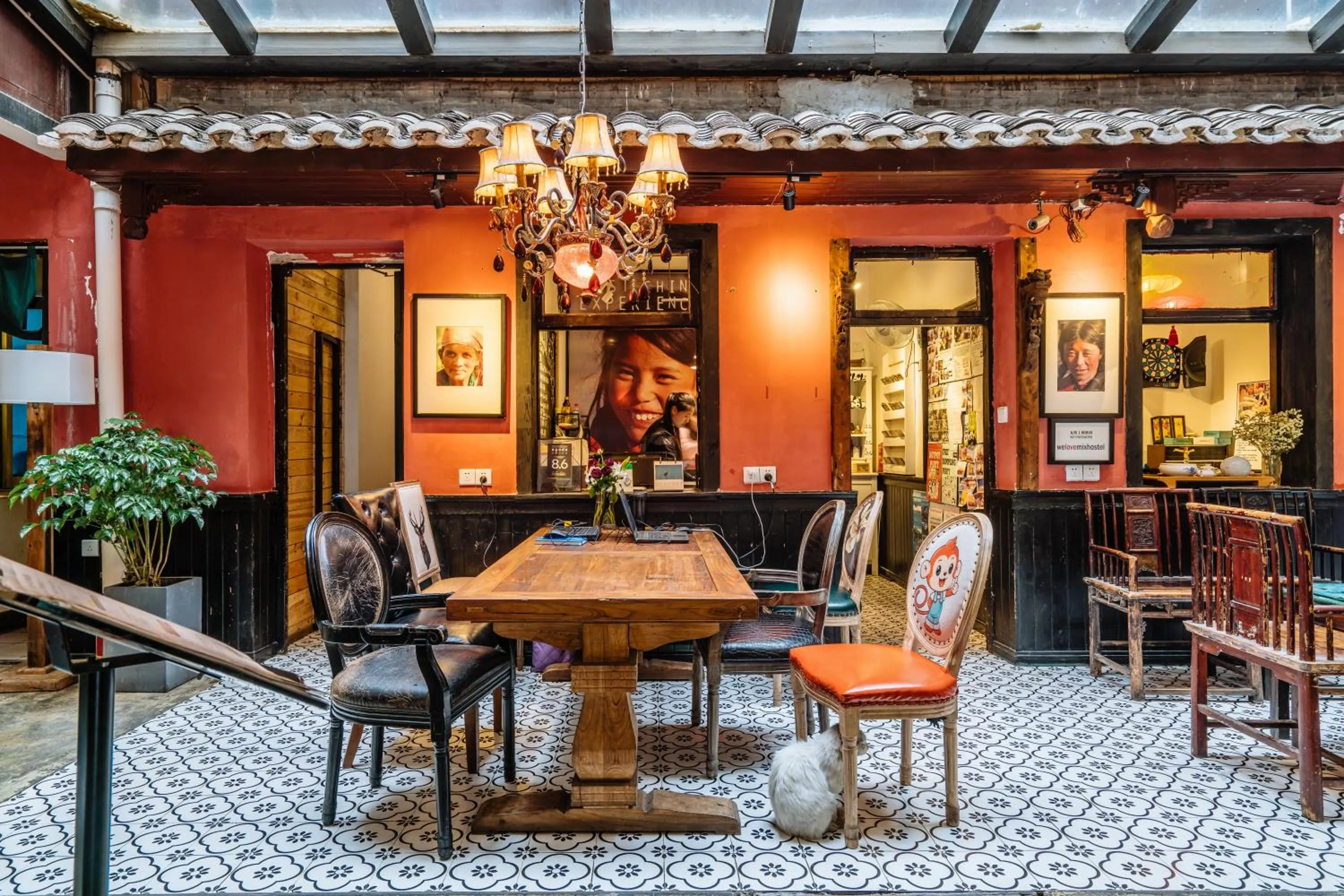 Lobby or reception in Chengdu Mix Hostel