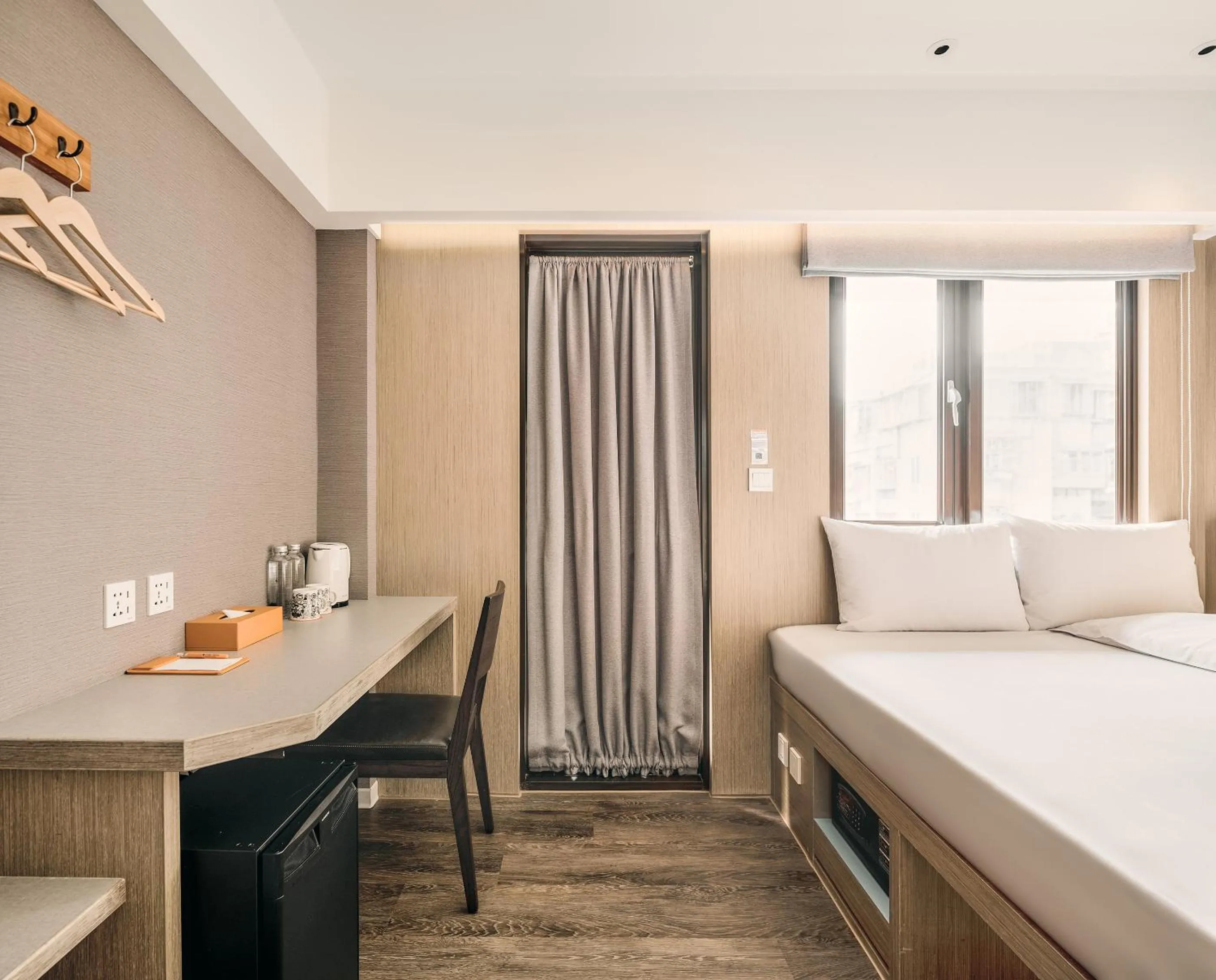 Photo of the whole room, Bed in Orange Hotel - Ximen, Taipei