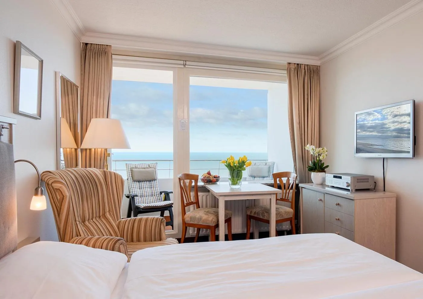 Bed in Apartments Monbijou
