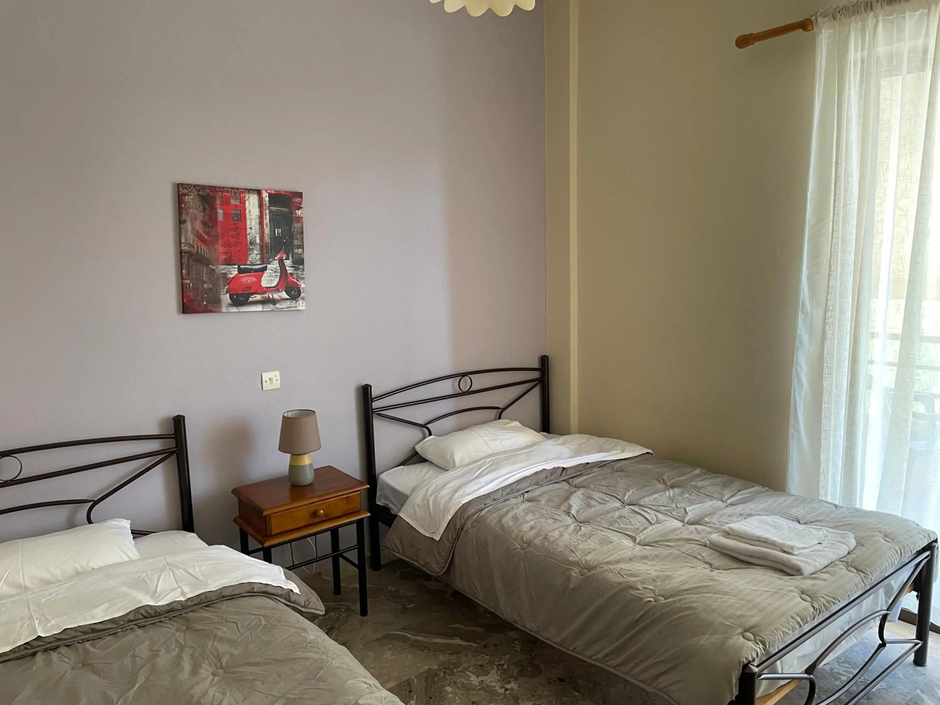 Bedroom, Bed in Finikas