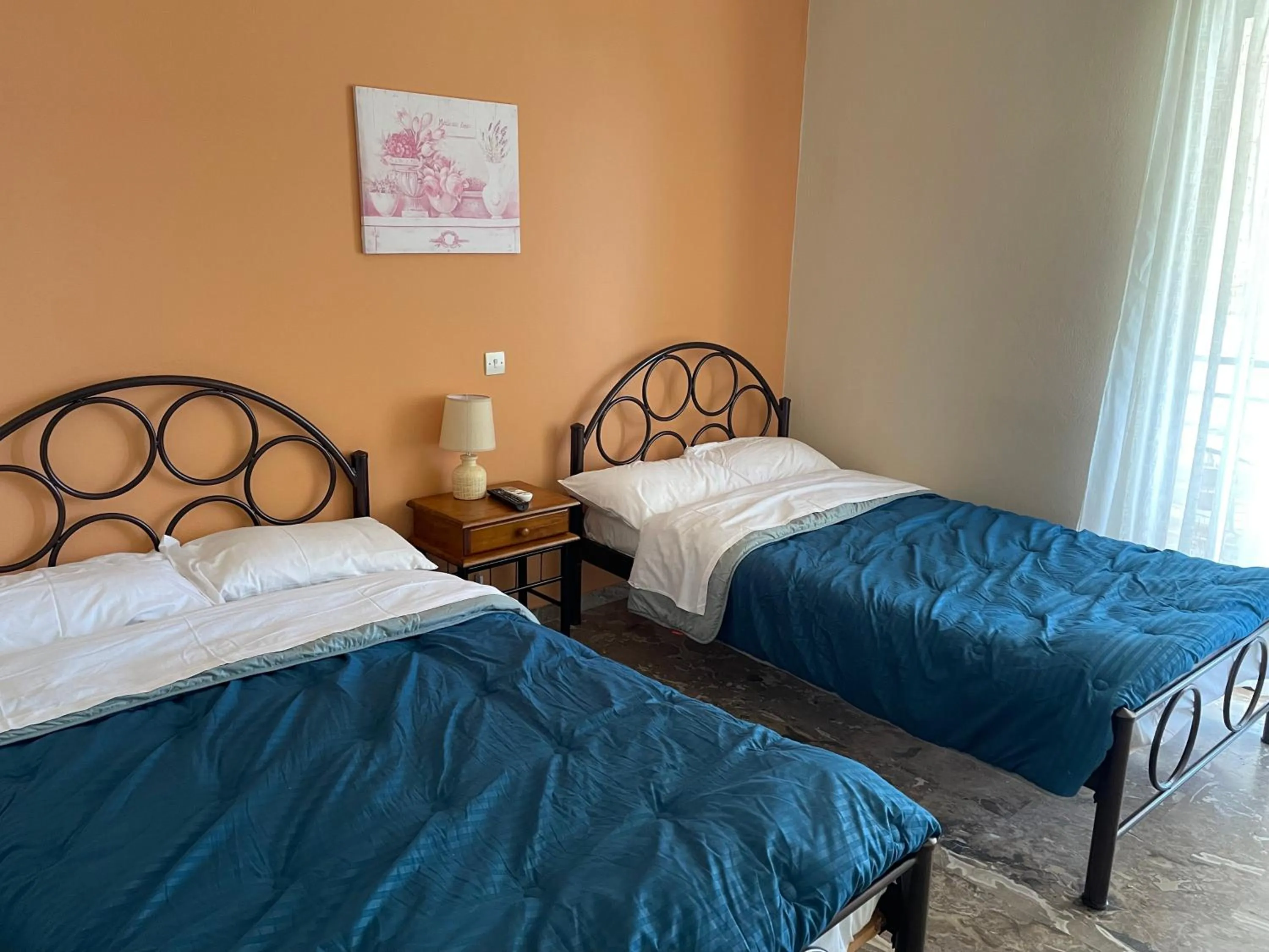 Bedroom, Bed in Finikas