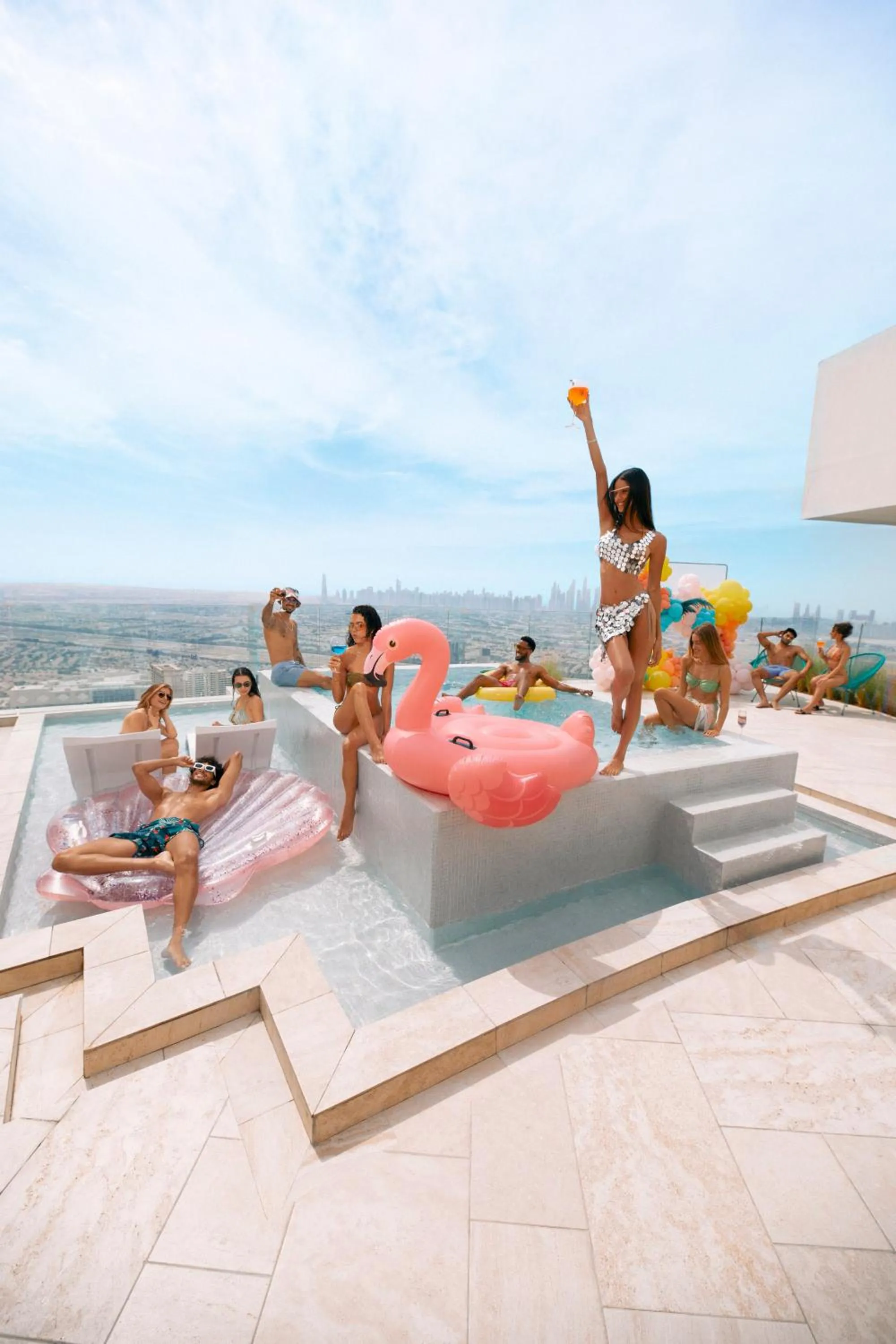 Swimming pool in FIVE Jumeirah Village