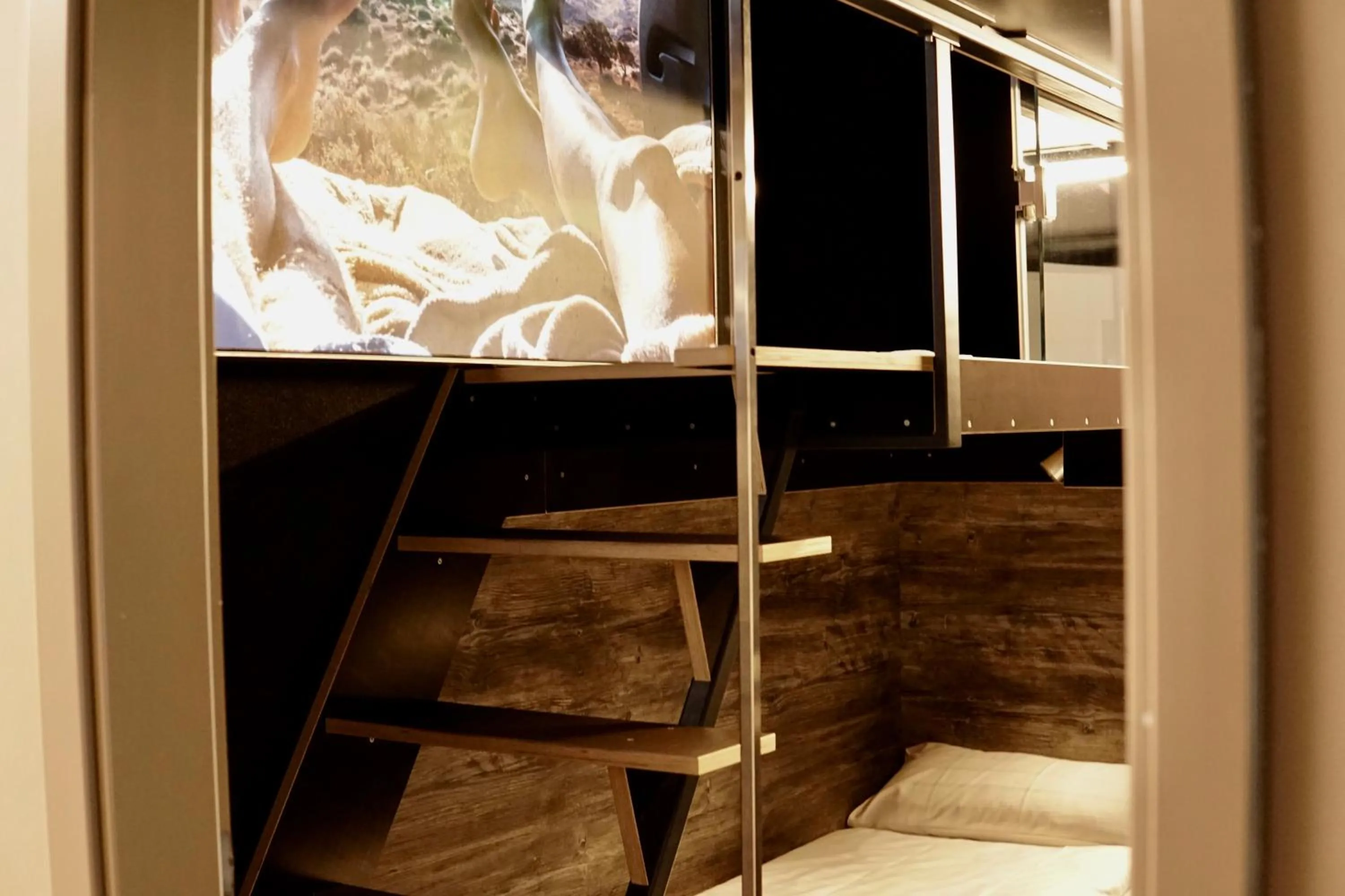 Photo of the whole room in BoxHotel Hannover