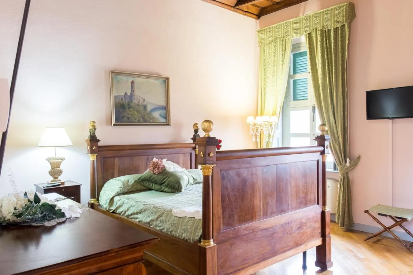 Bed in Villa Rambaudi