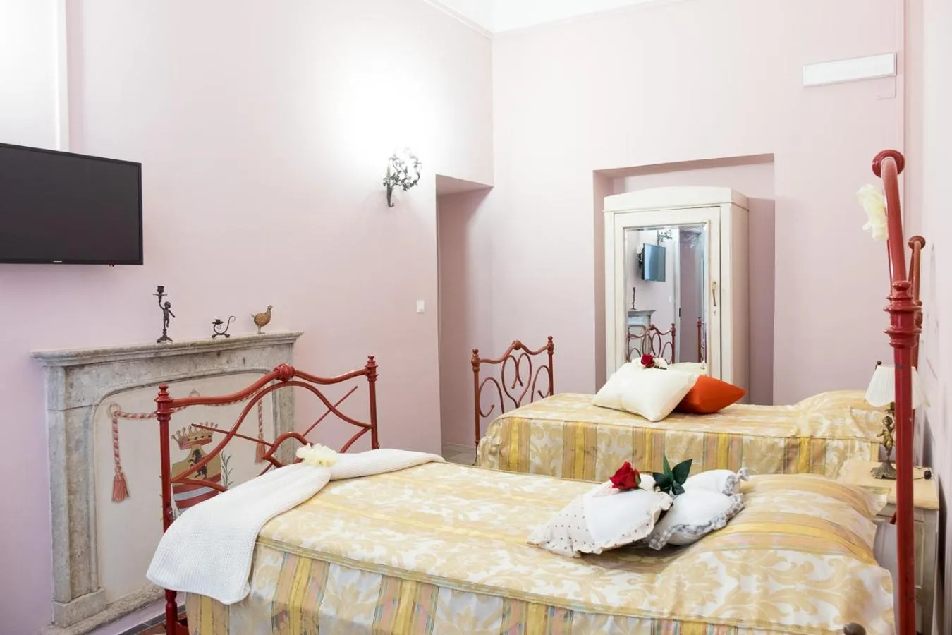 Bed in Villa Rambaudi