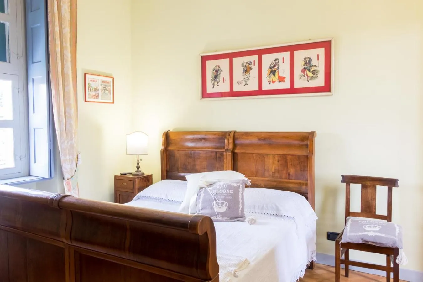 Bed in Villa Rambaudi