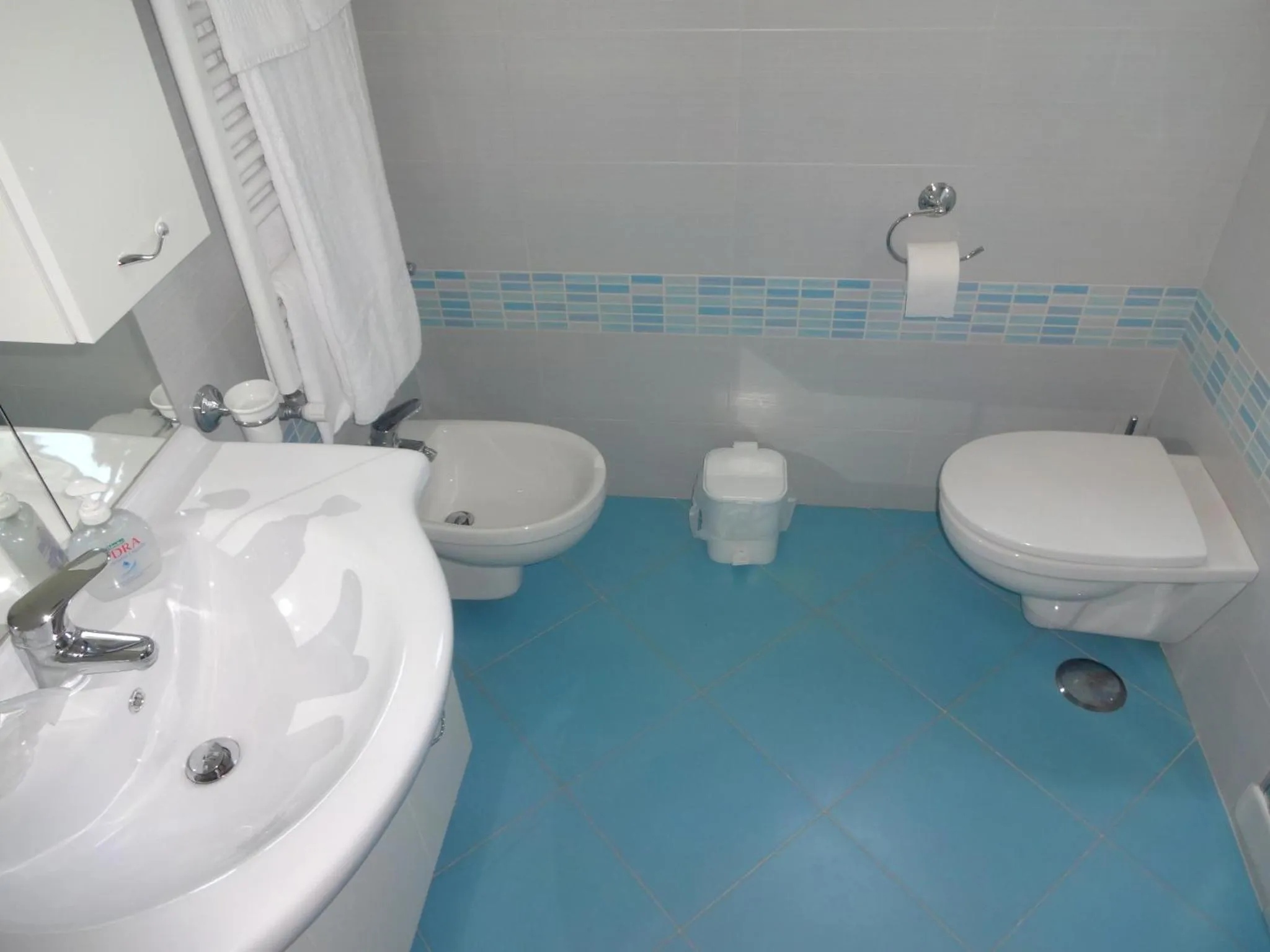 Bathroom in Agriturismo La Lobra