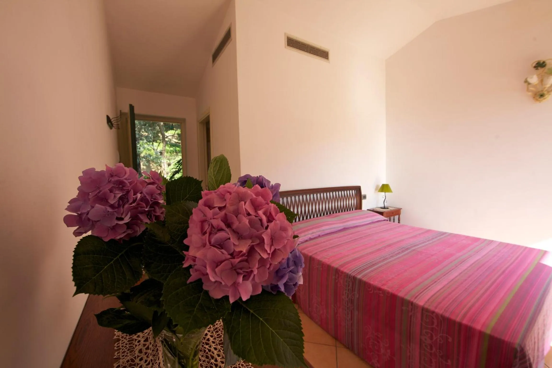 Bed in Agriturismo La Lobra