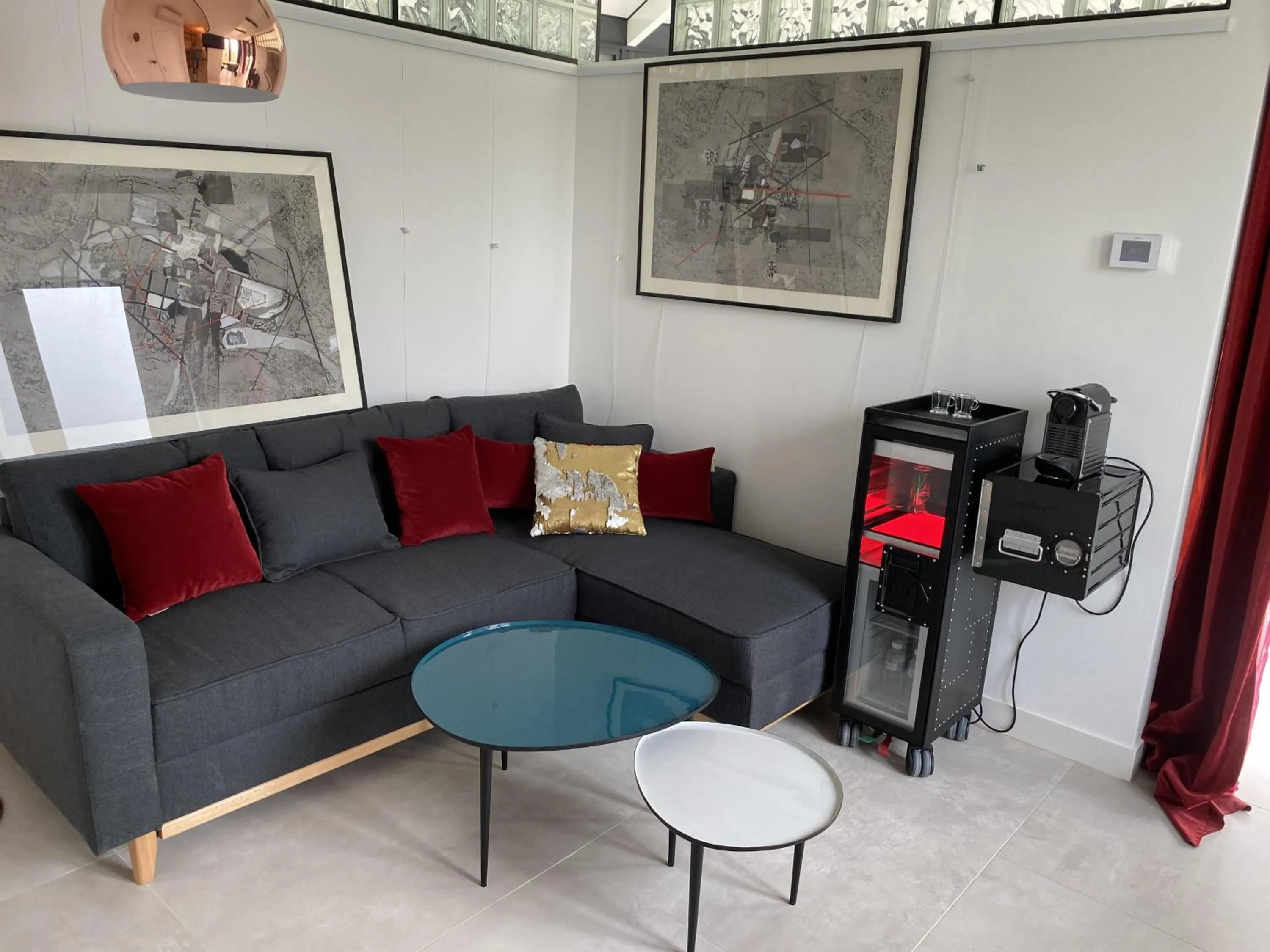 Living room in LA MAISON DE ROBINSON