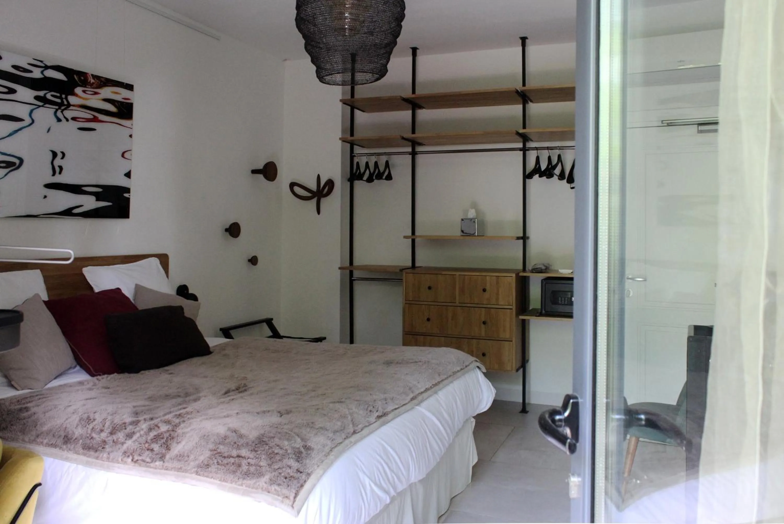 Bed in LA MAISON DE ROBINSON