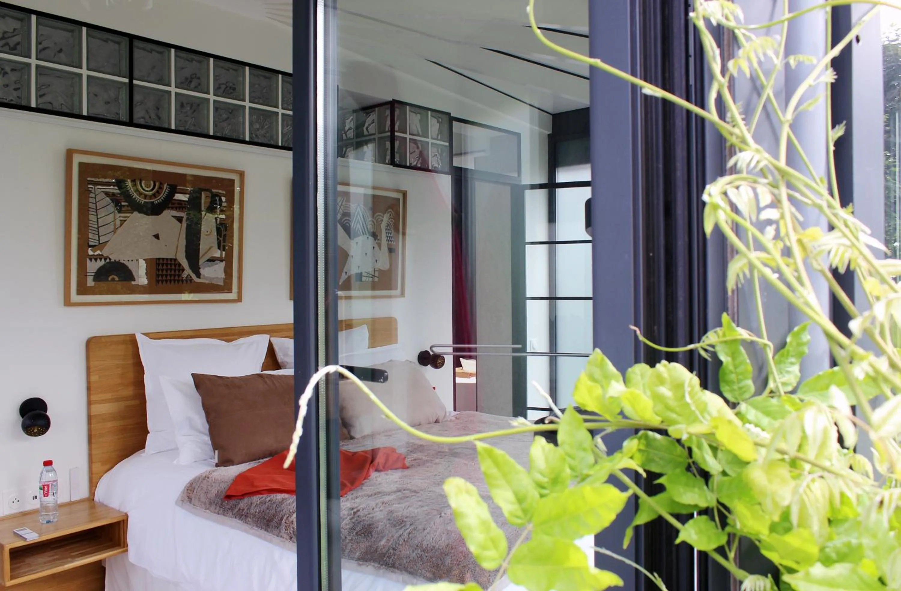 Bed in LA MAISON DE ROBINSON