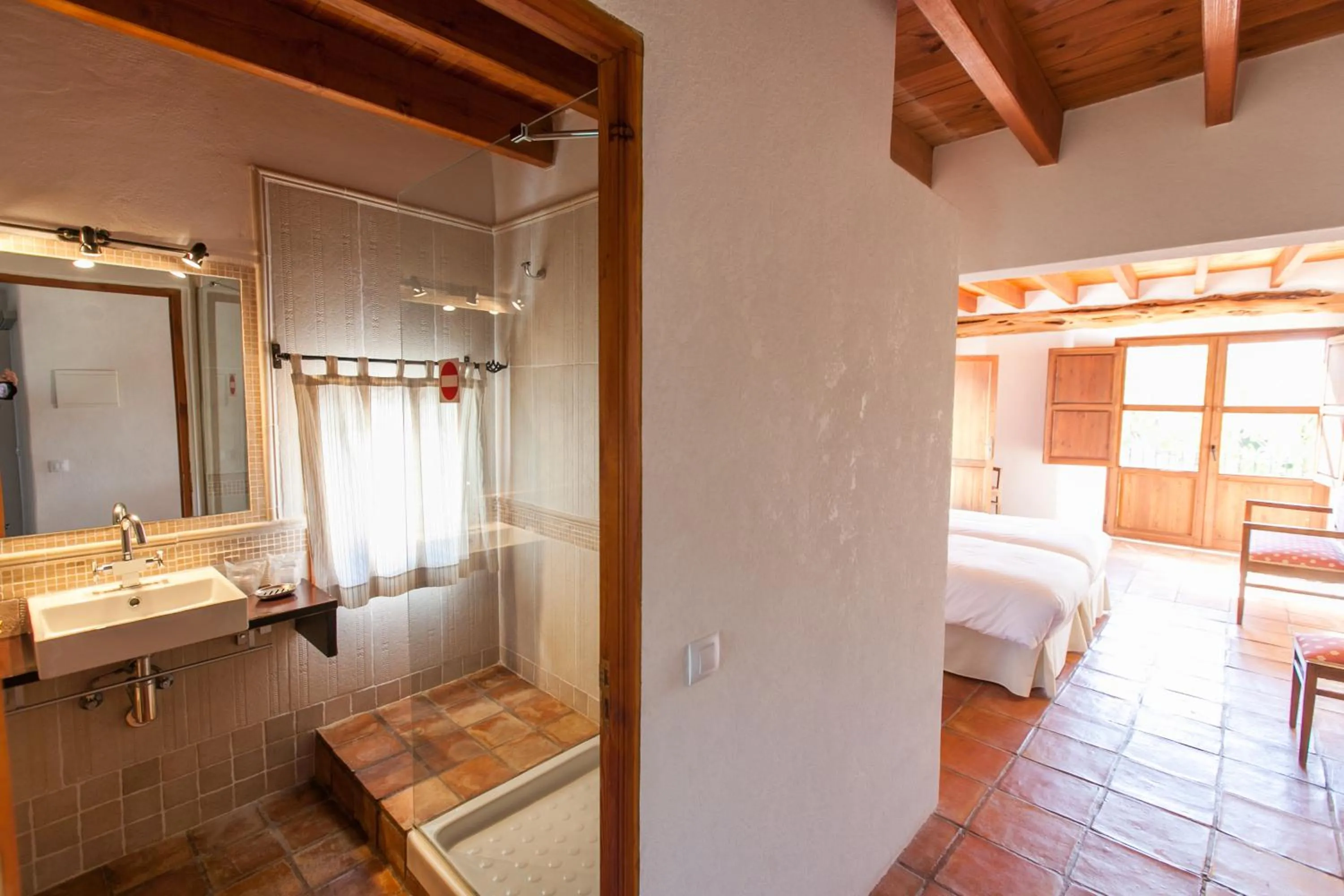 Photo of the whole room, Bed in Agroturismo Can Pere Sord