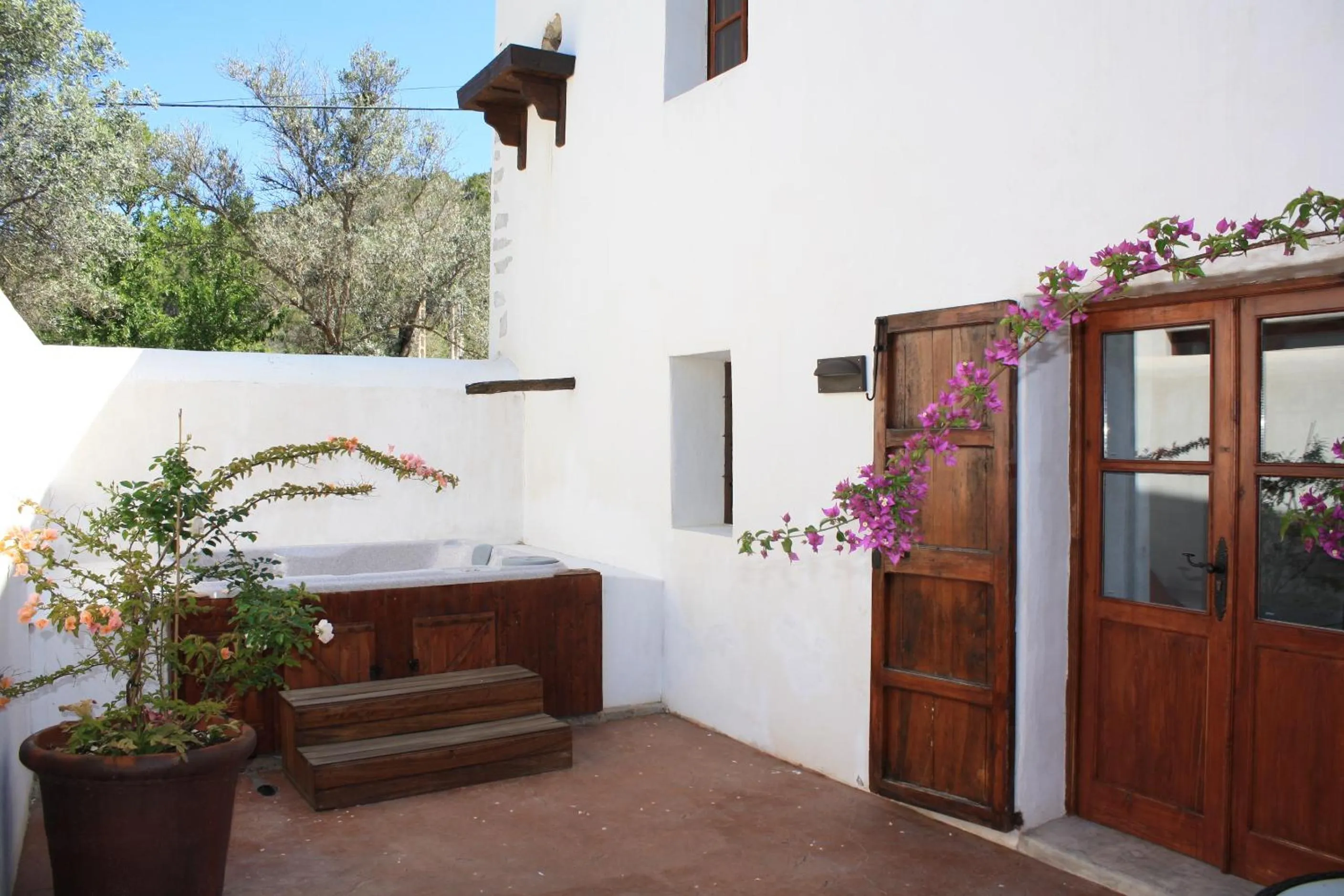 Balcony/Terrace in Agroturismo Can Pere Sord