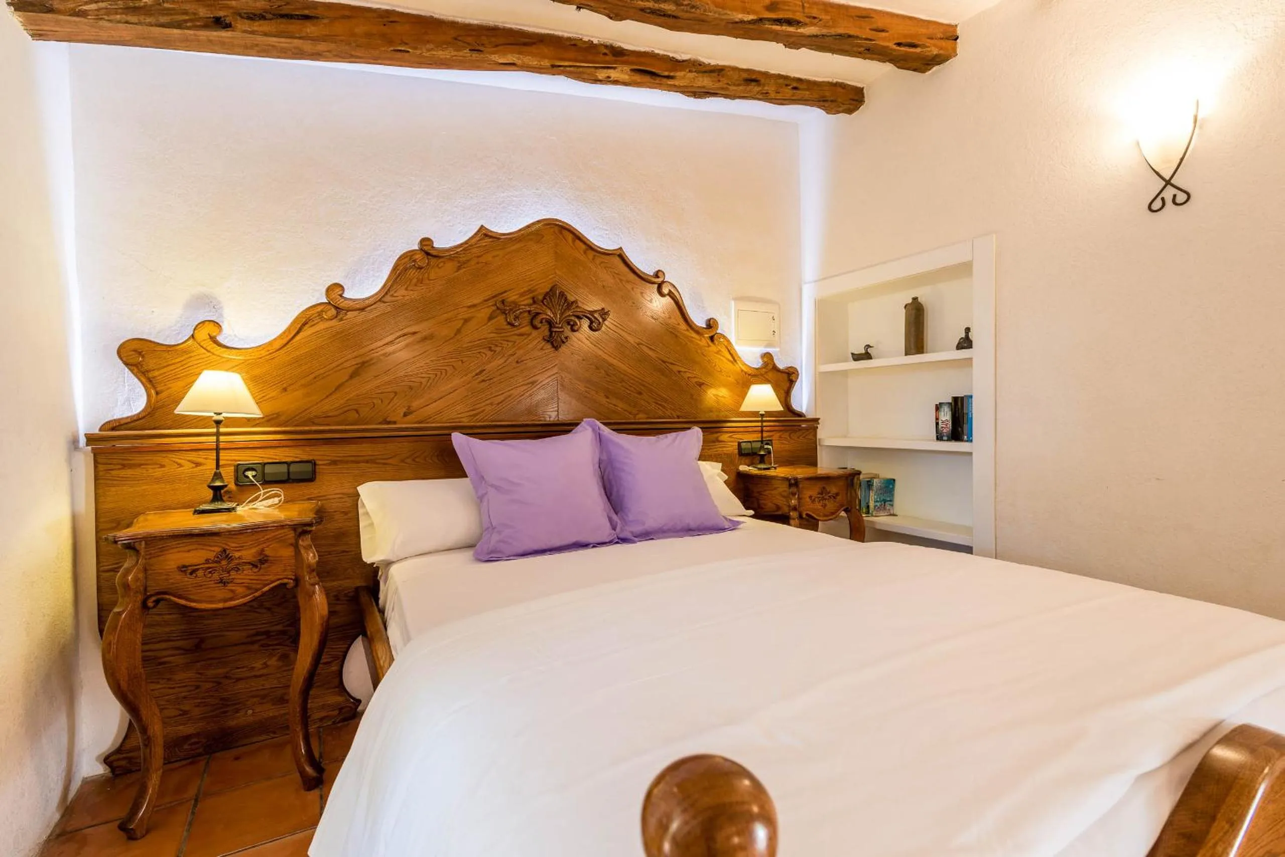 Bed in Agroturismo Can Pere Sord