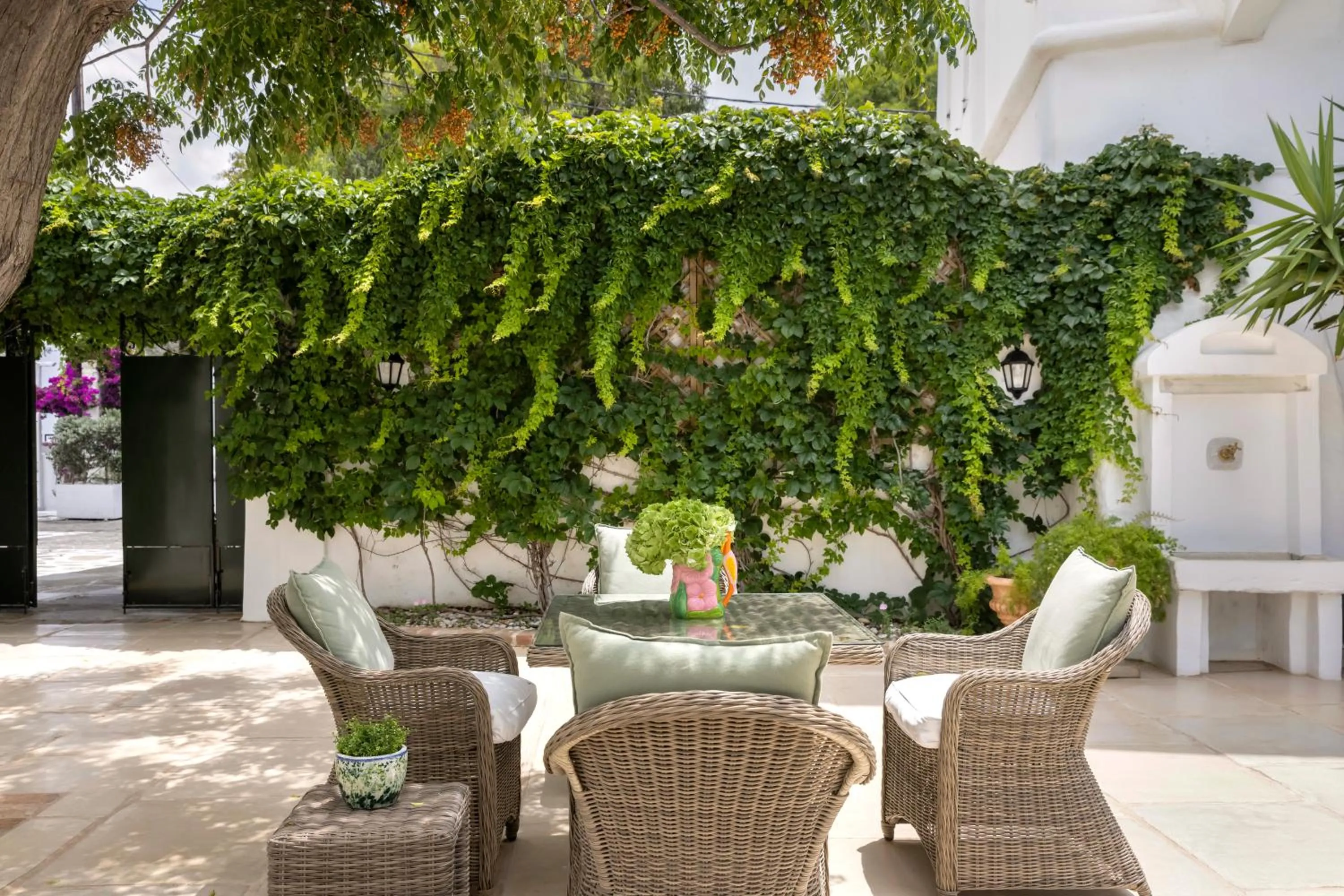 Patio in Kouneni Apartments