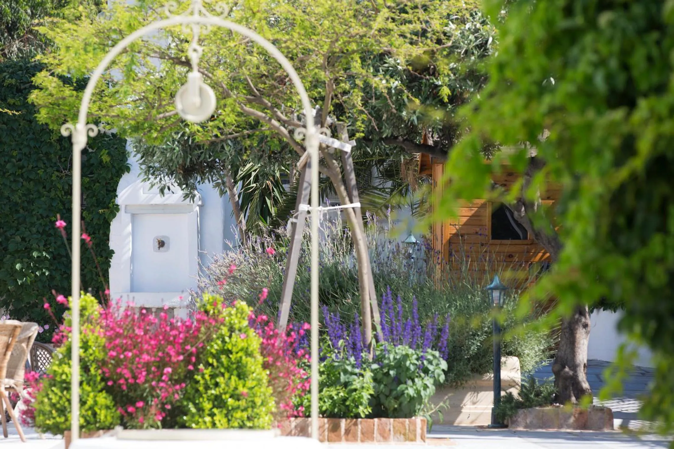 Garden in Kouneni Apartments