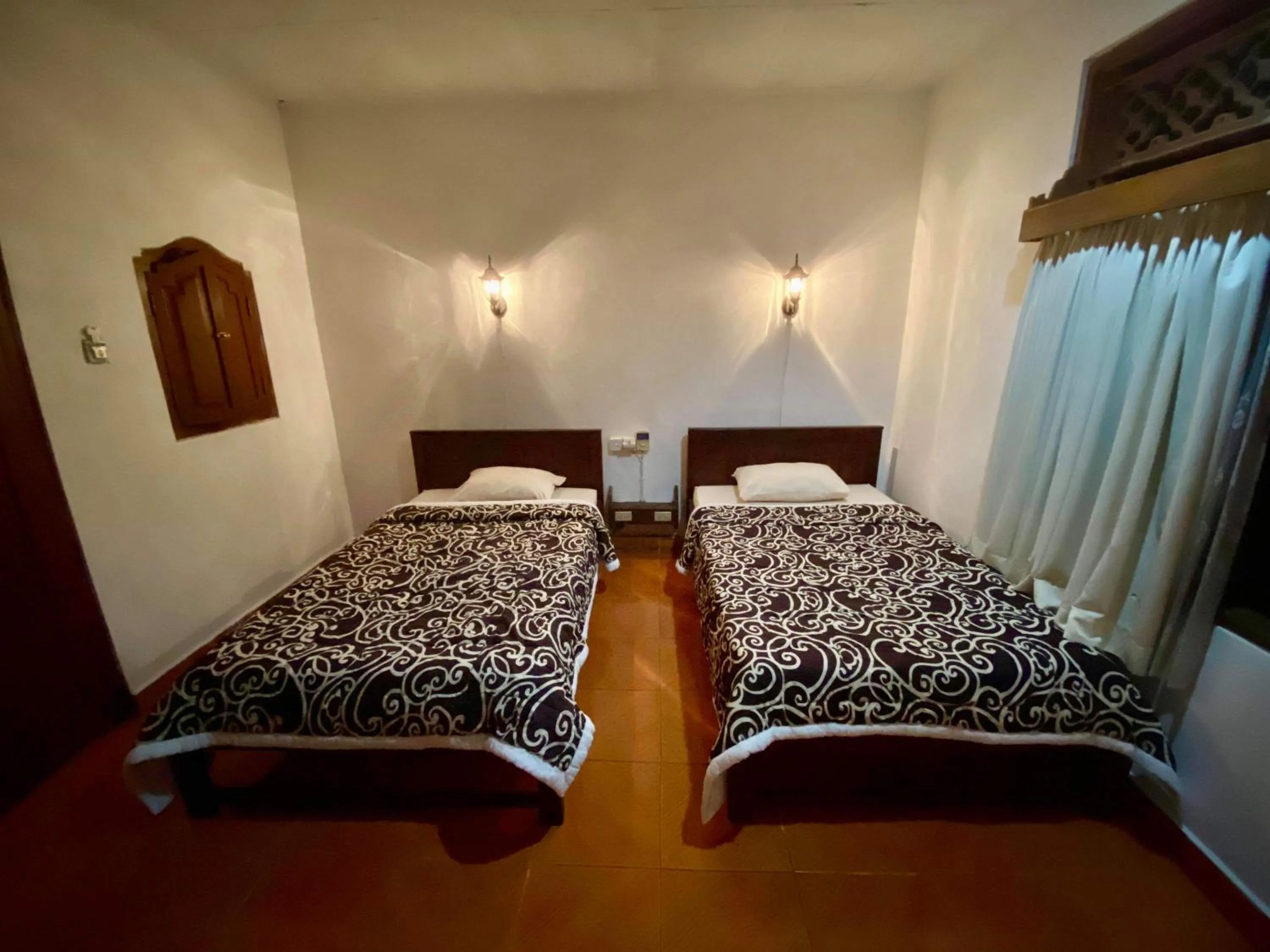 Bed in Puri Bebengan Bungalows