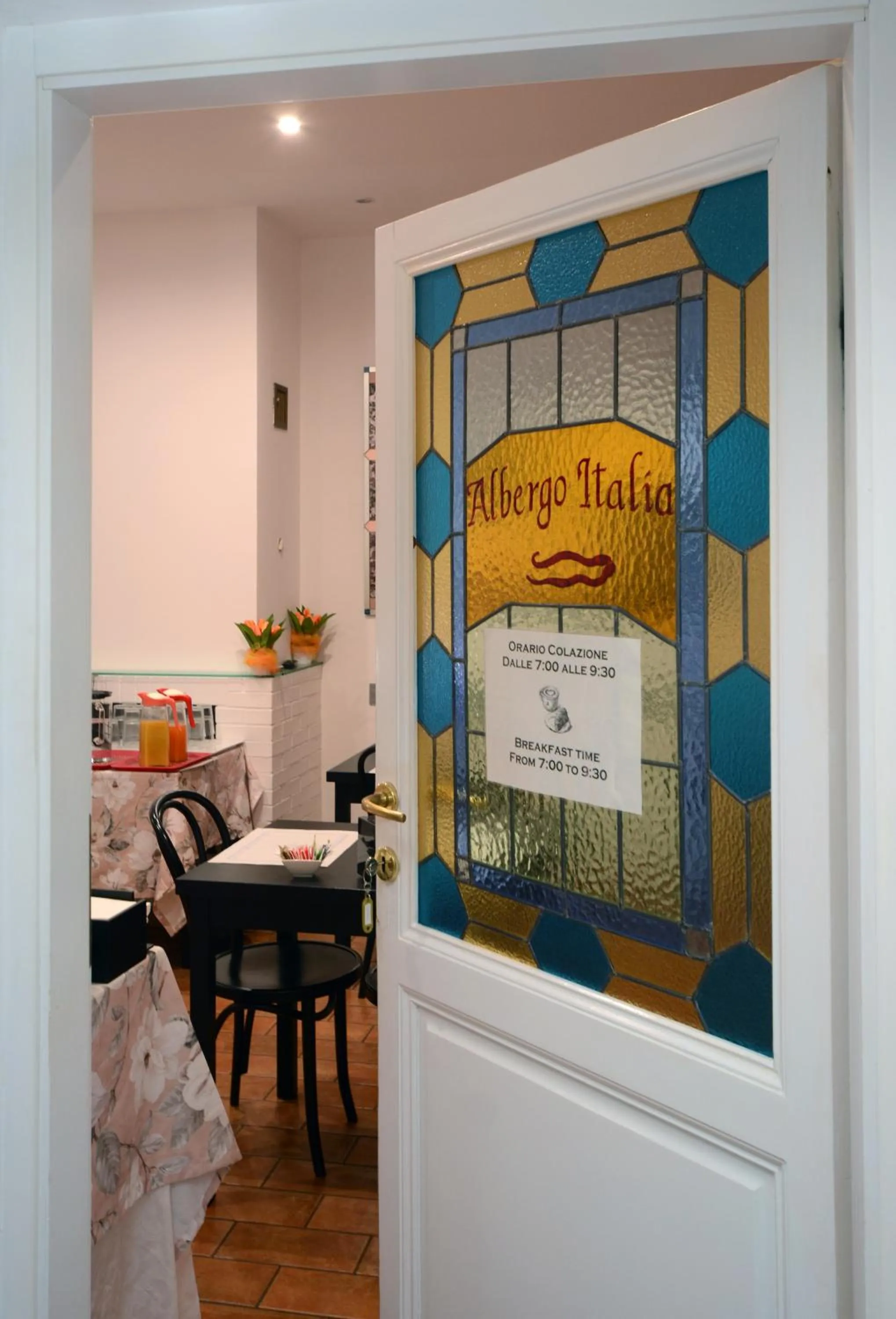 Logo/Certificate/Sign in Albergo Italia