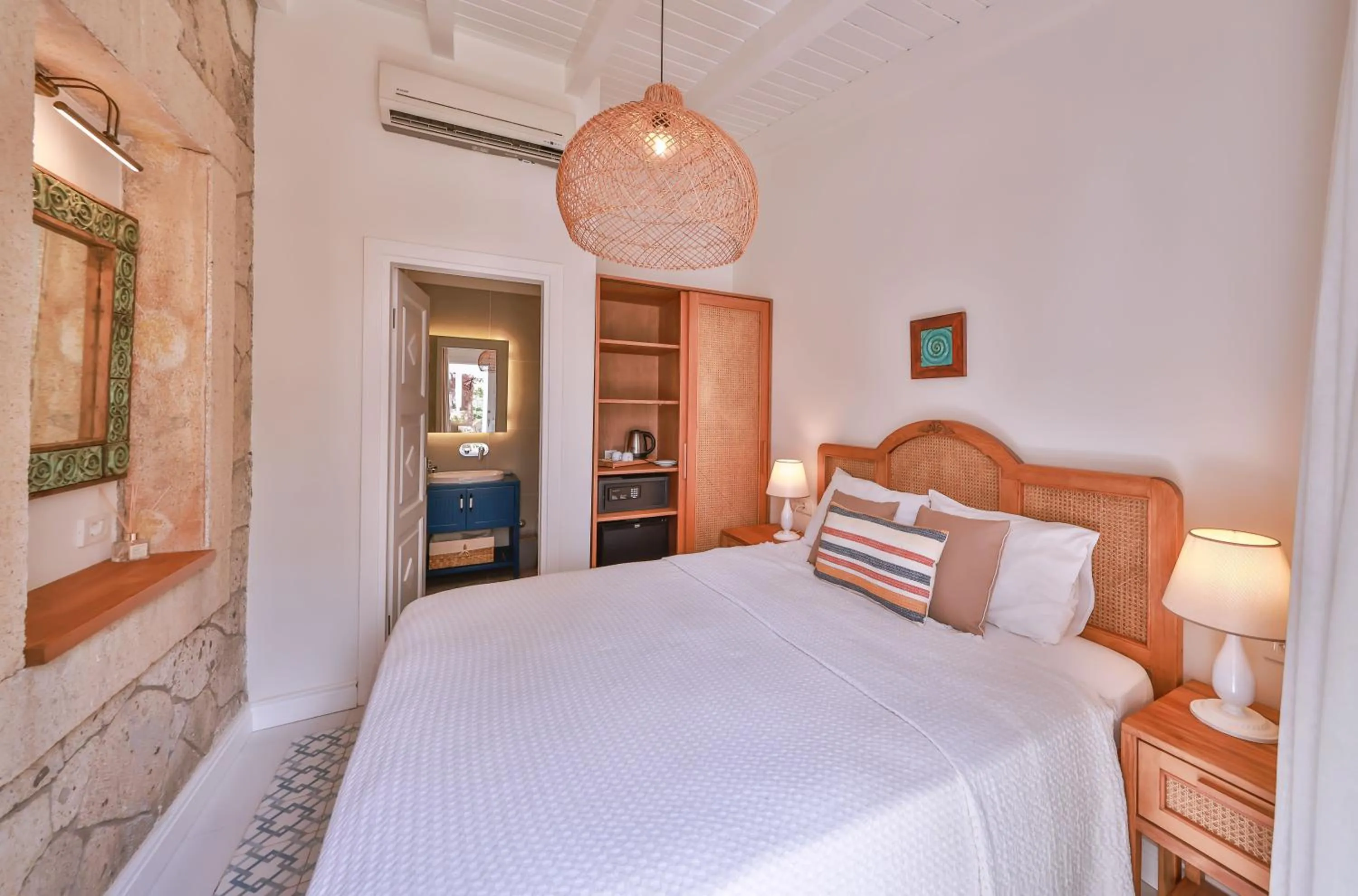 Bed in Alacati Balbadem Hotel