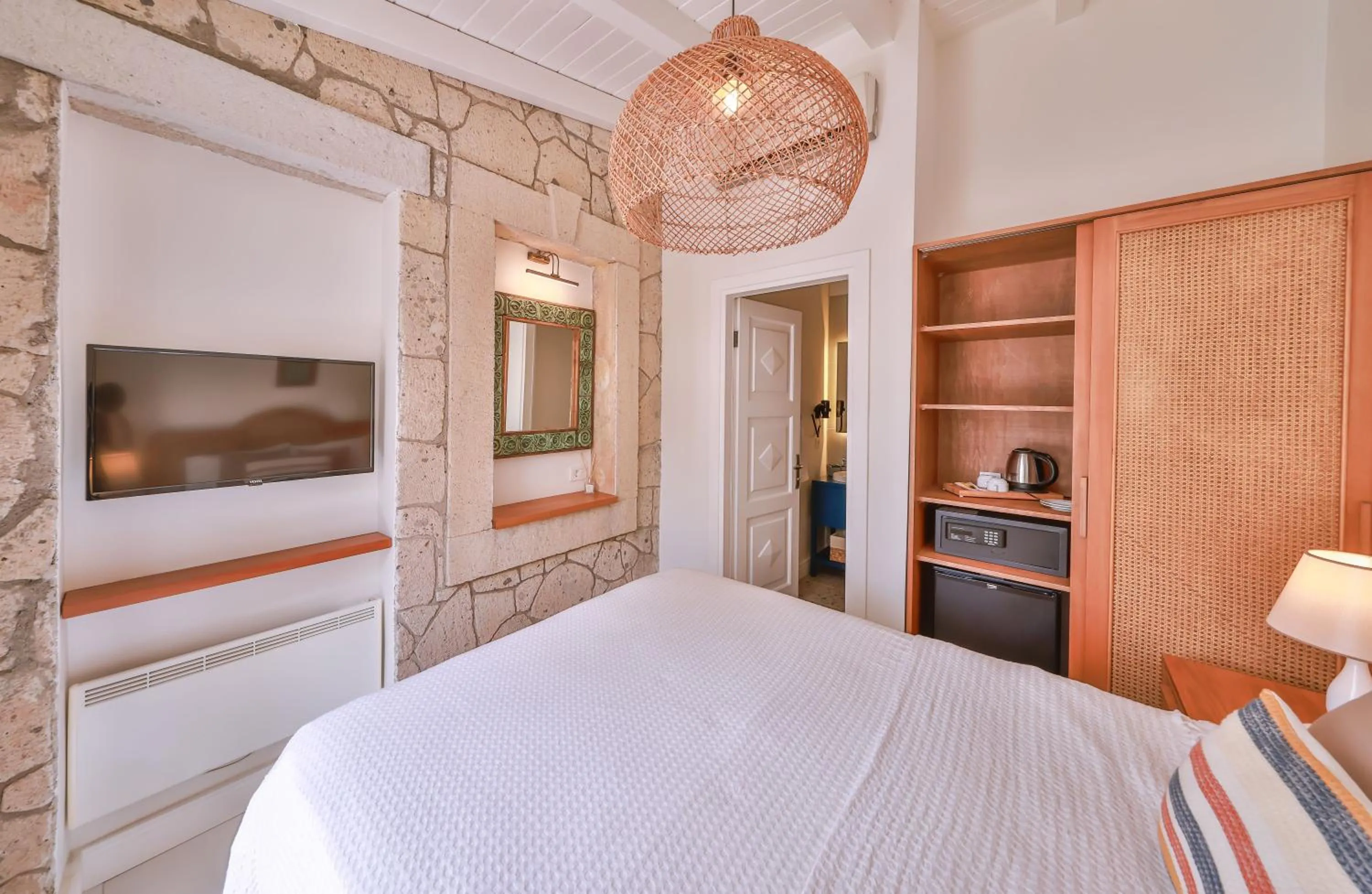 Bed in Alacati Balbadem Hotel