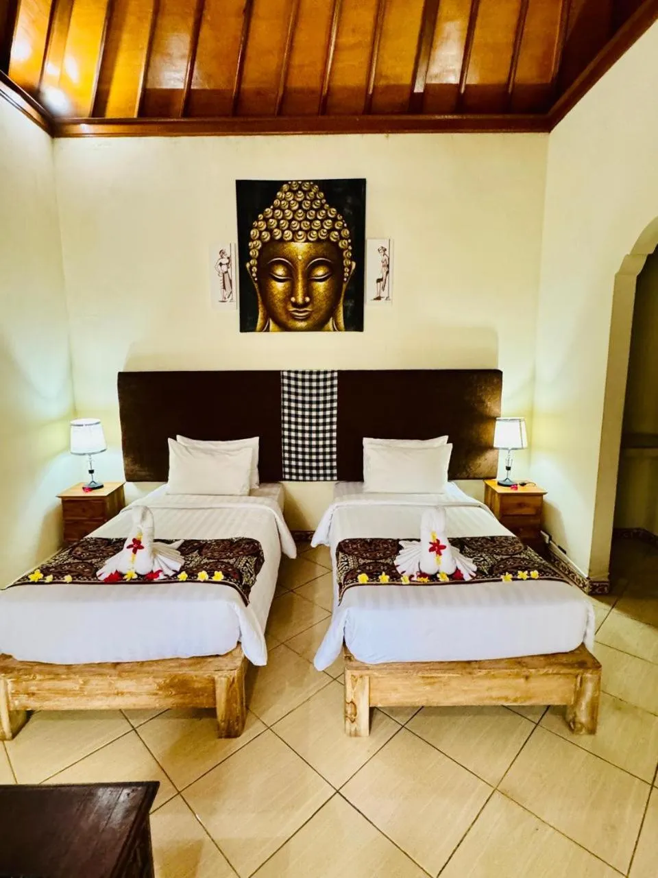 Bed in Bungalow Geringsing