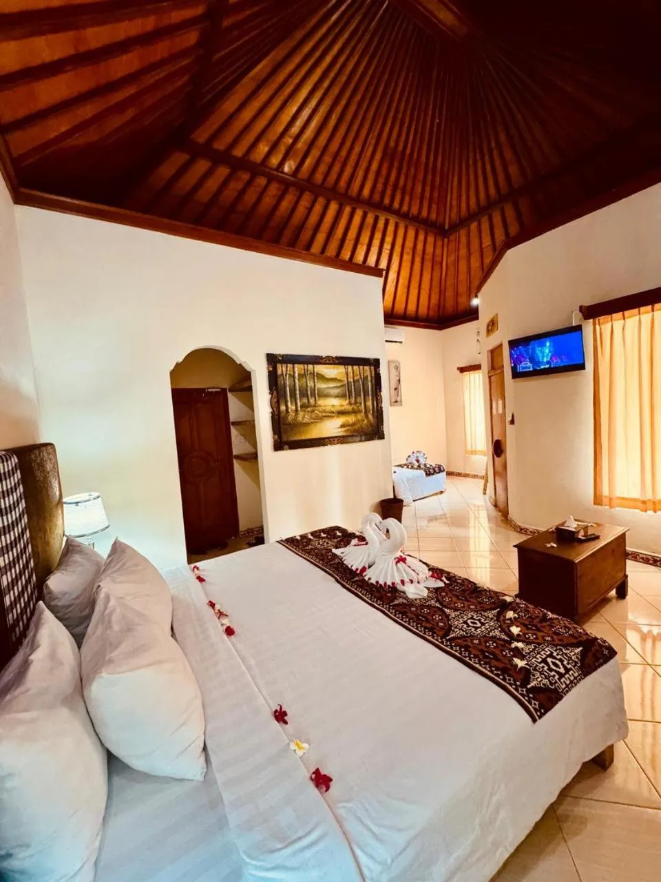 Bed in Bungalow Geringsing