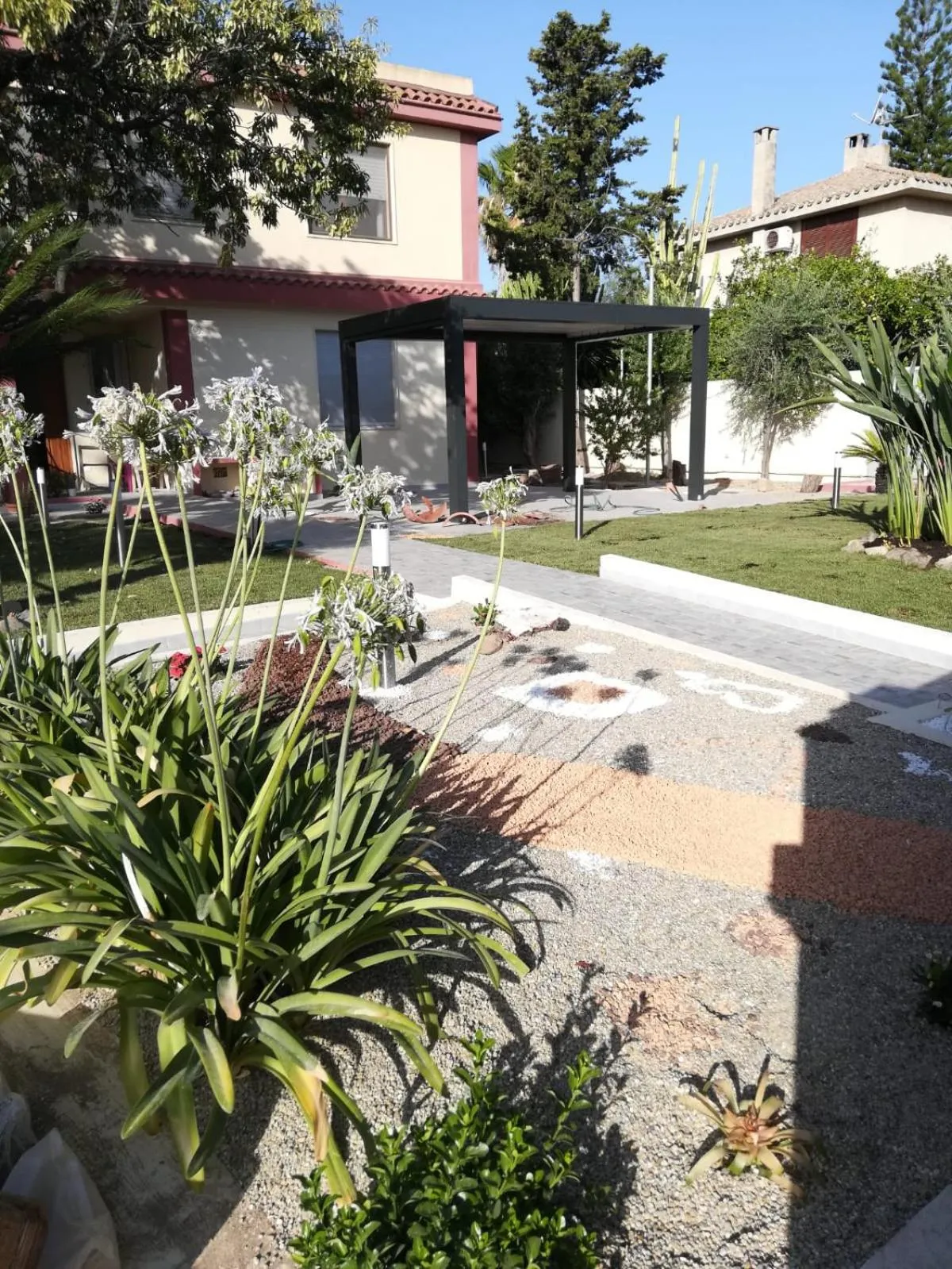 Garden in Bed&Breakfast Villa Nora