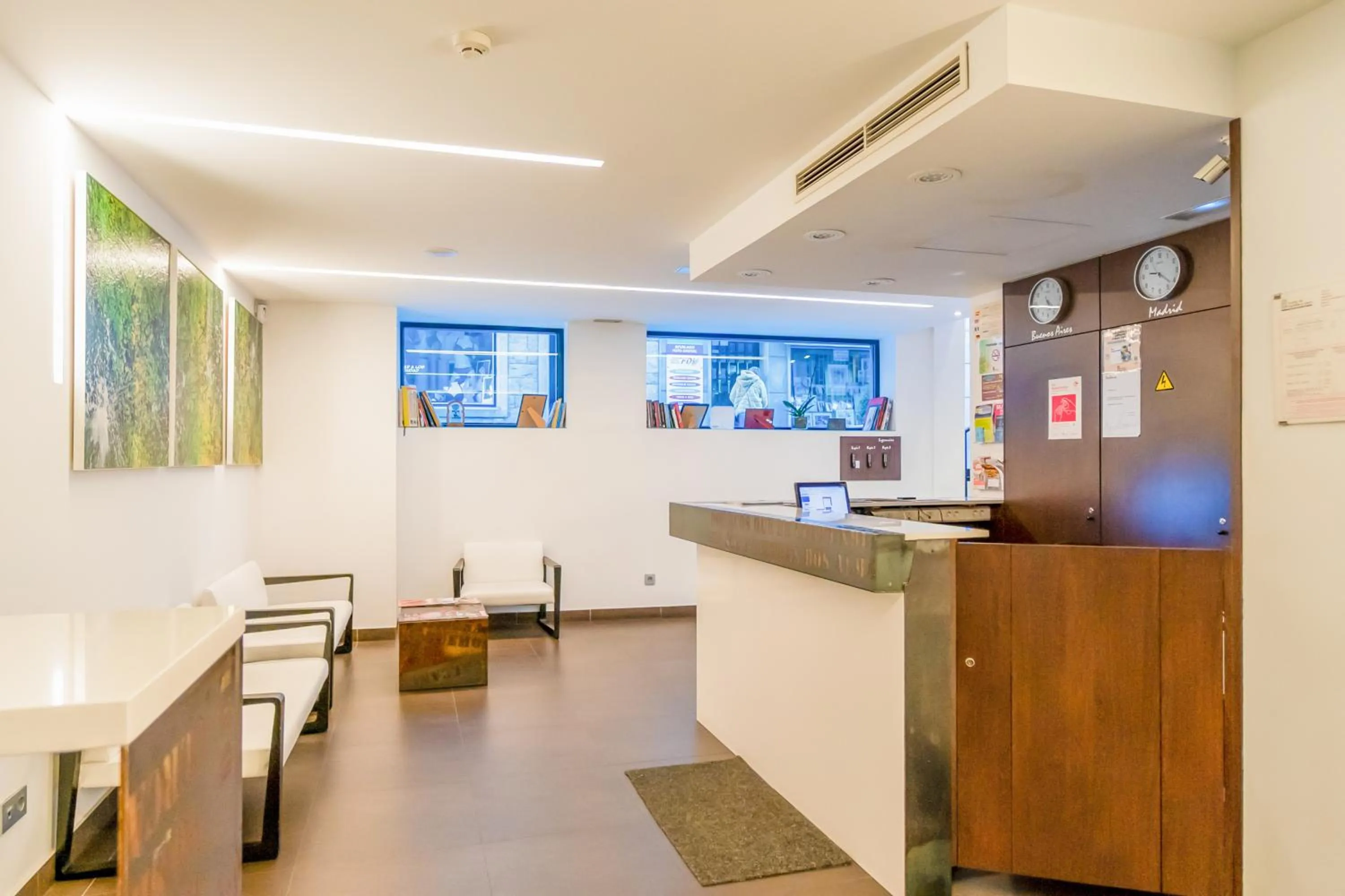 Lobby or reception in Hotel Apolonia Soria