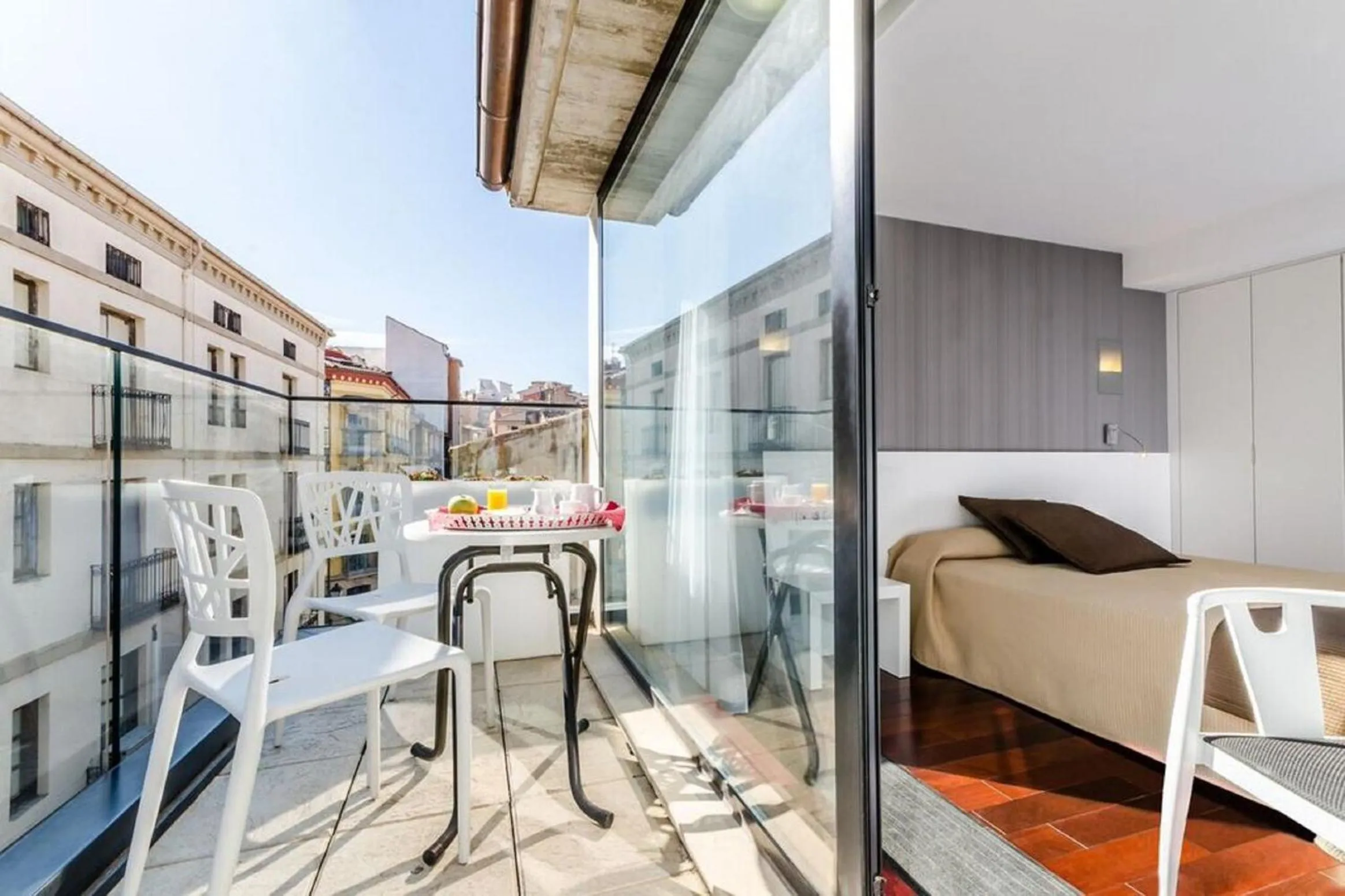 Balcony/Terrace in Hotel Apolonia Soria