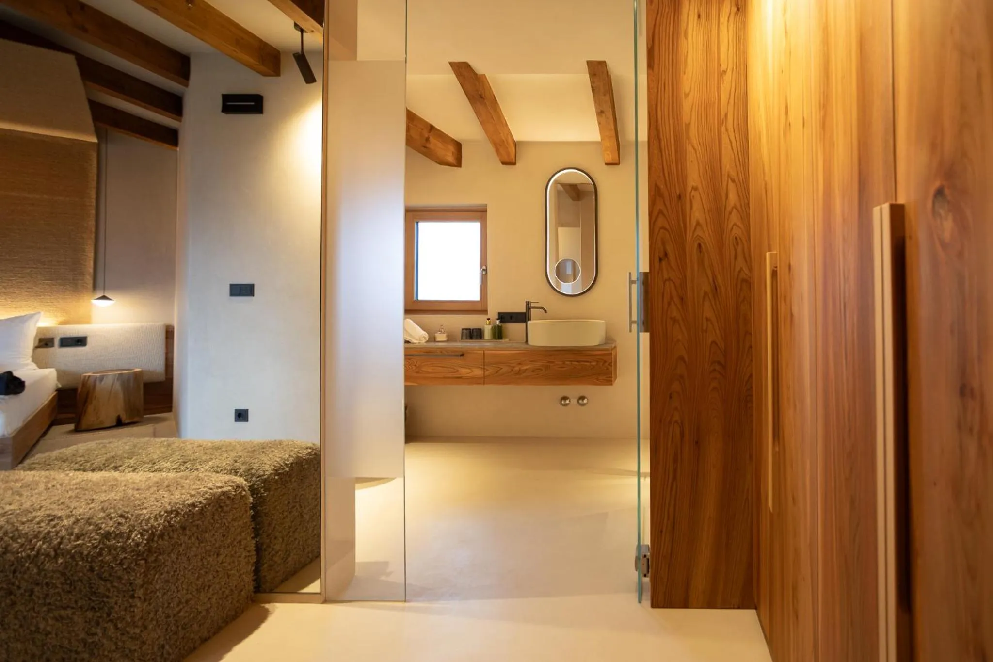 Bed in Hotel Schönblick