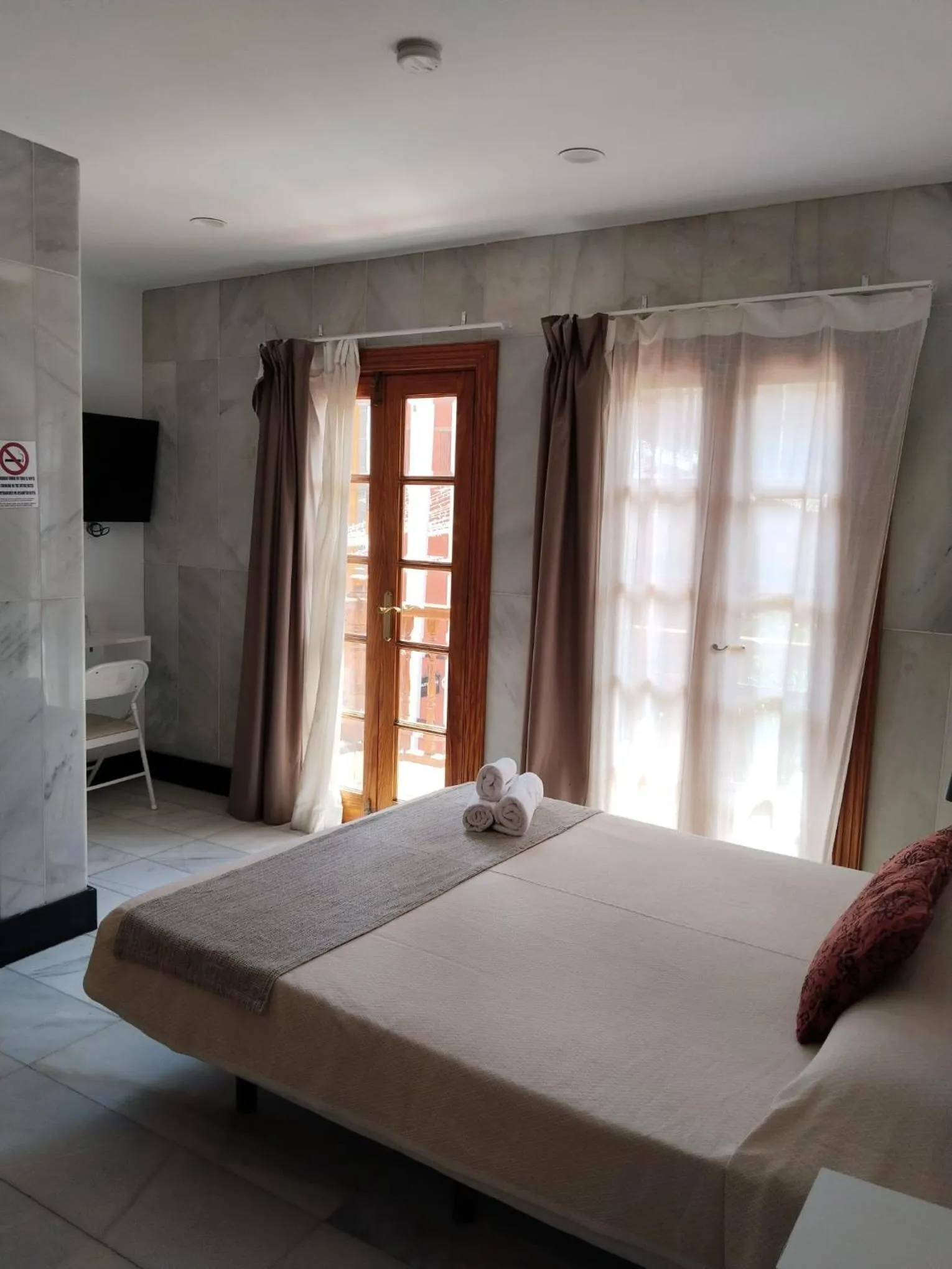 Bed in Hotel Océano Centro