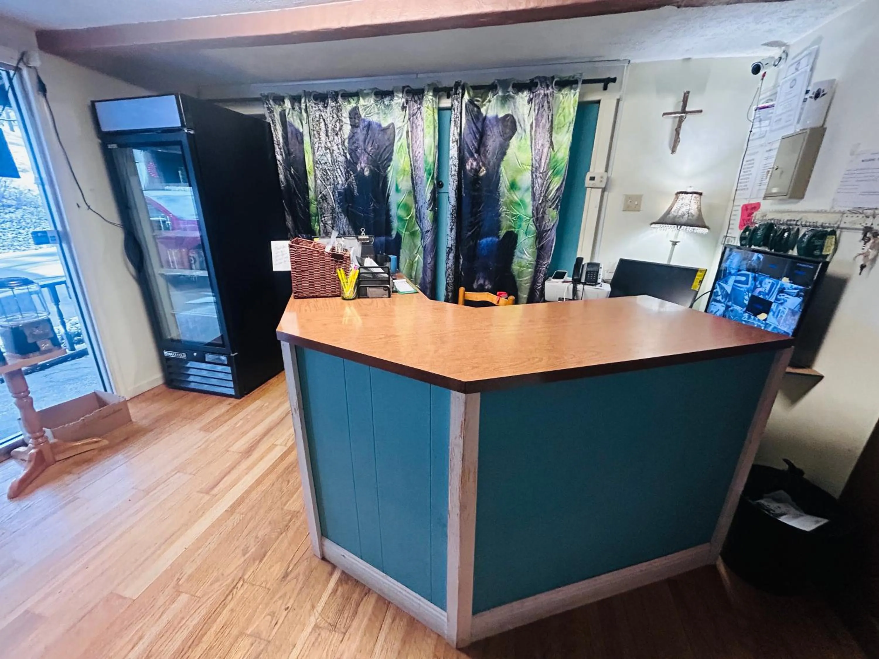 Lobby or reception in Big South Fork Trail Lodge Stearns