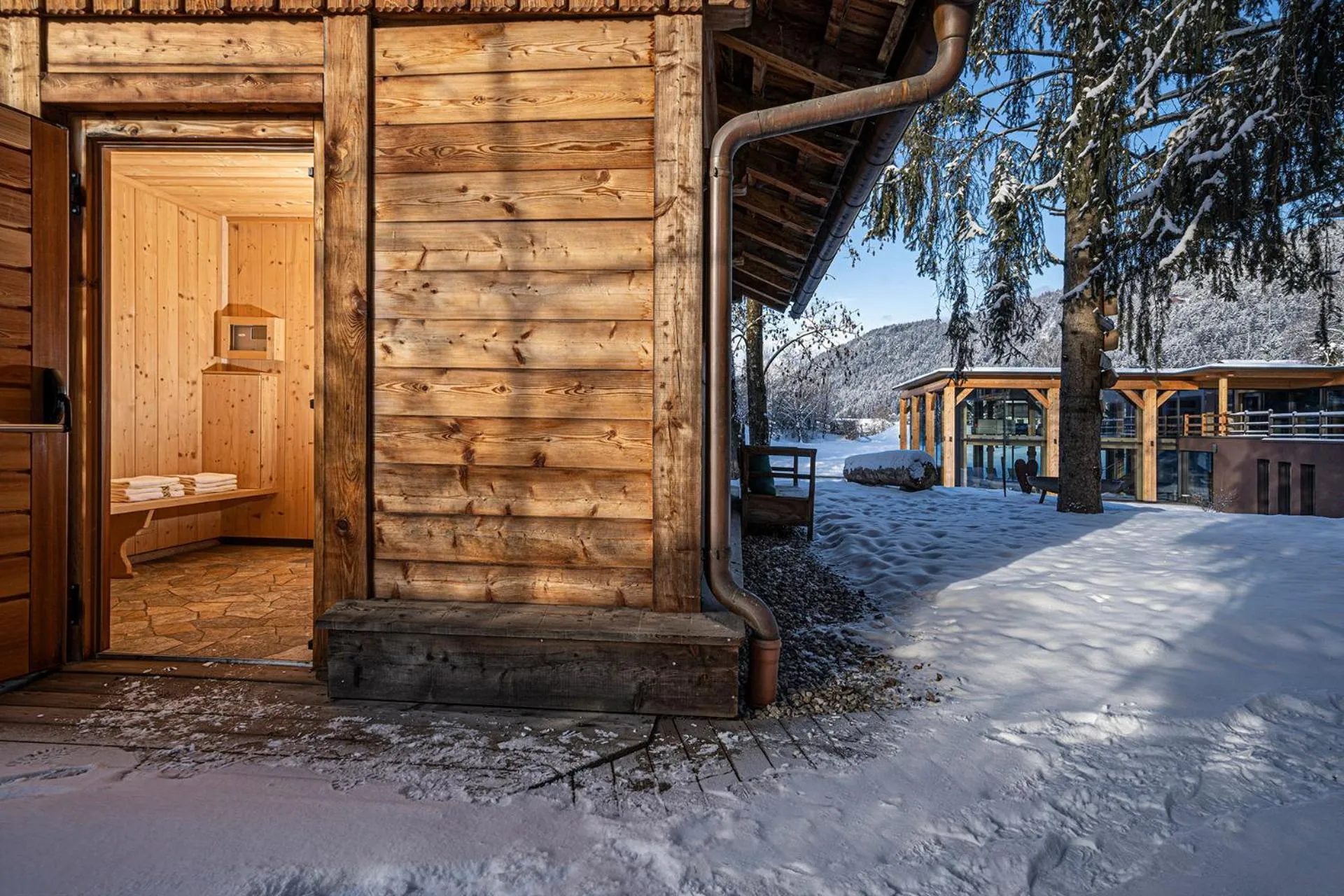 Garden in Hotel Pustertalerhof