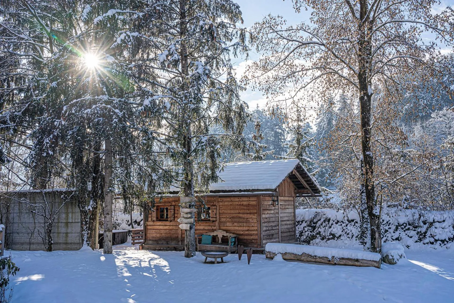 Garden in Hotel Pustertalerhof