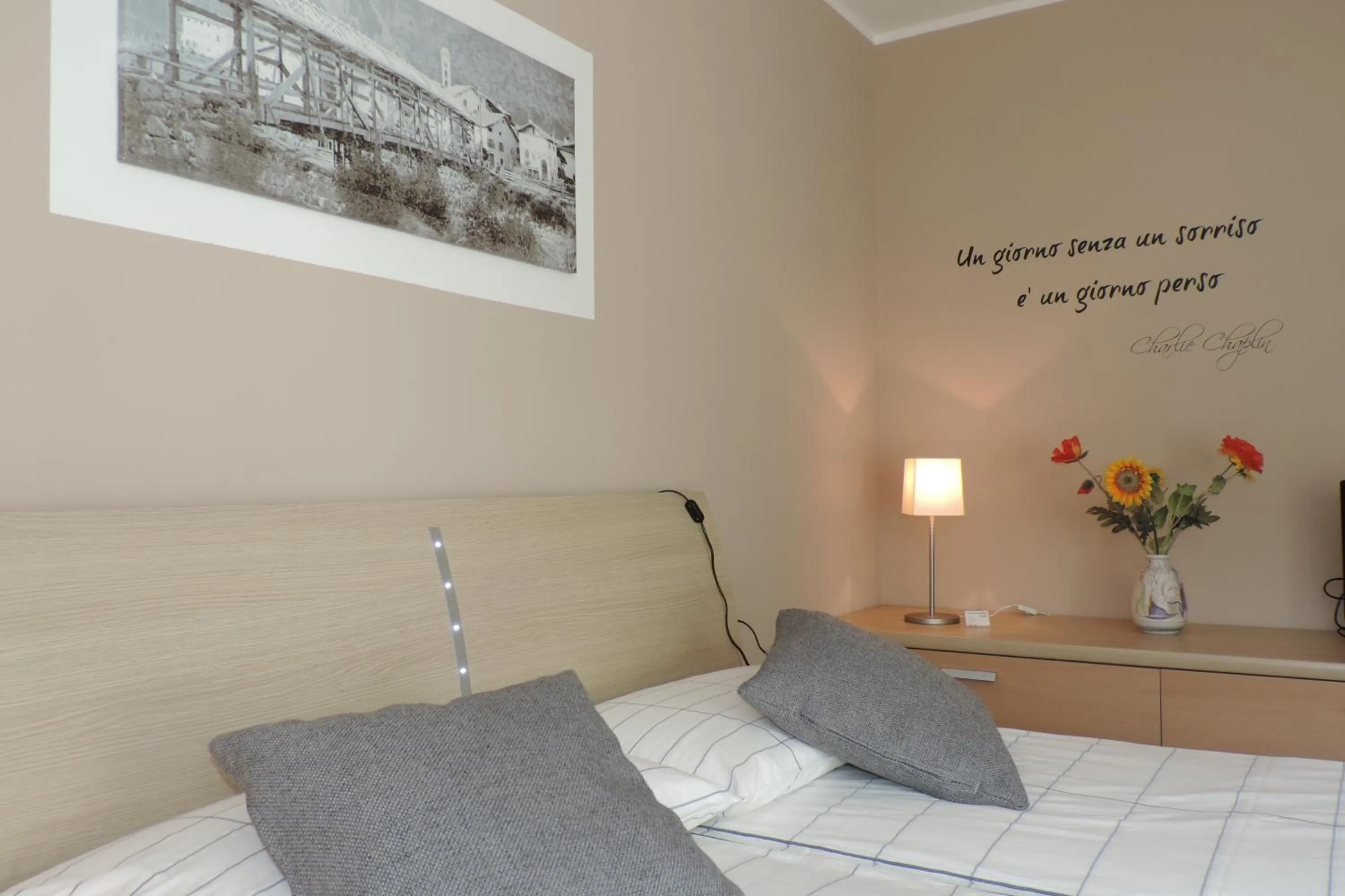 Bed in B&B Casa Vanzetta