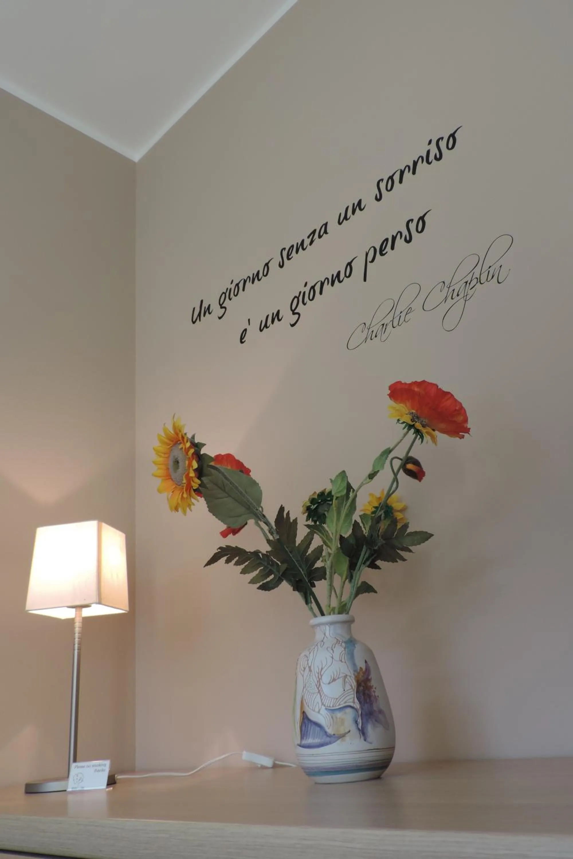 Decorative detail in B&B Casa Vanzetta