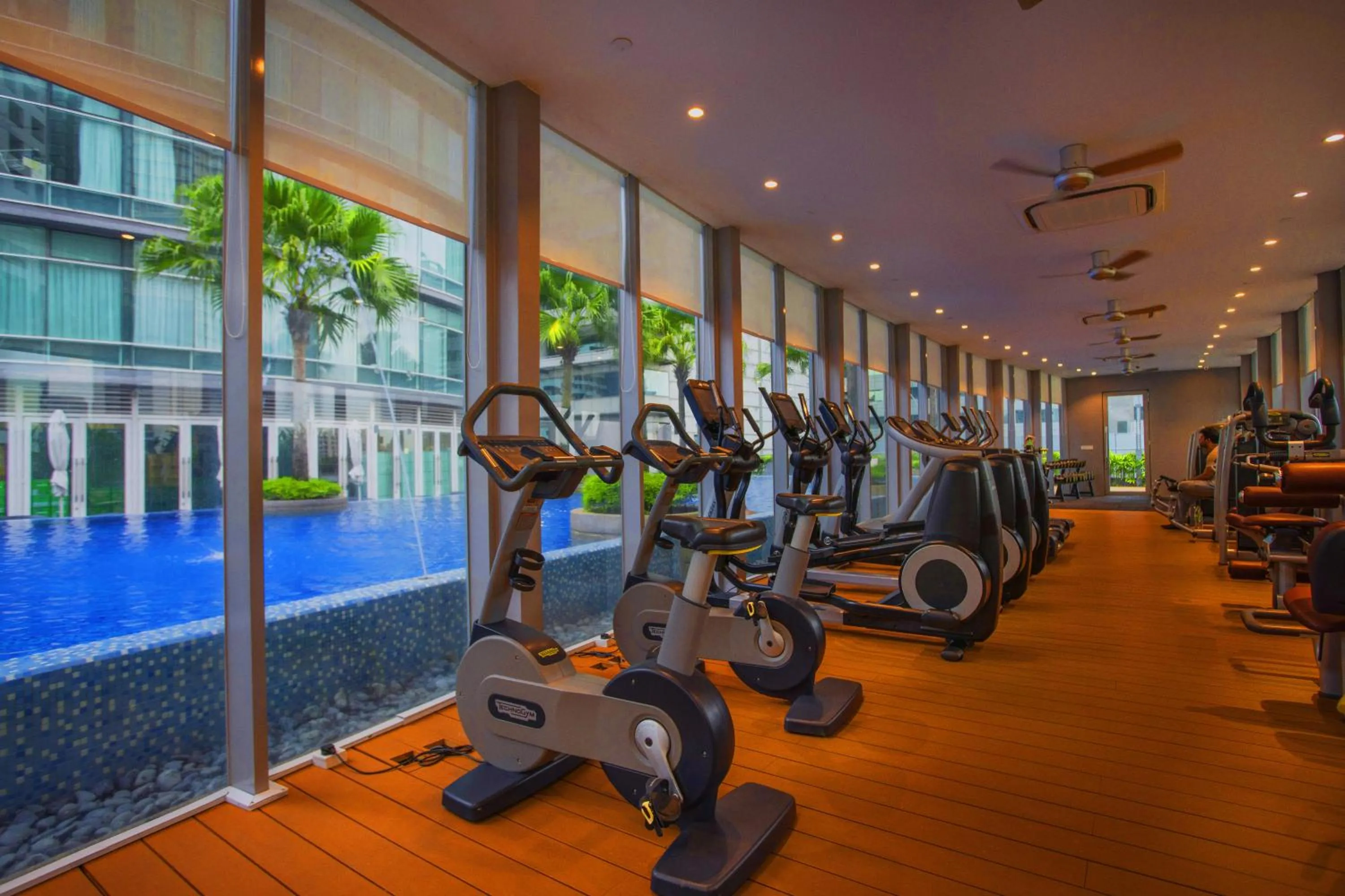 Fitness centre/facilities in Yemala Suites at Vortex KLCC