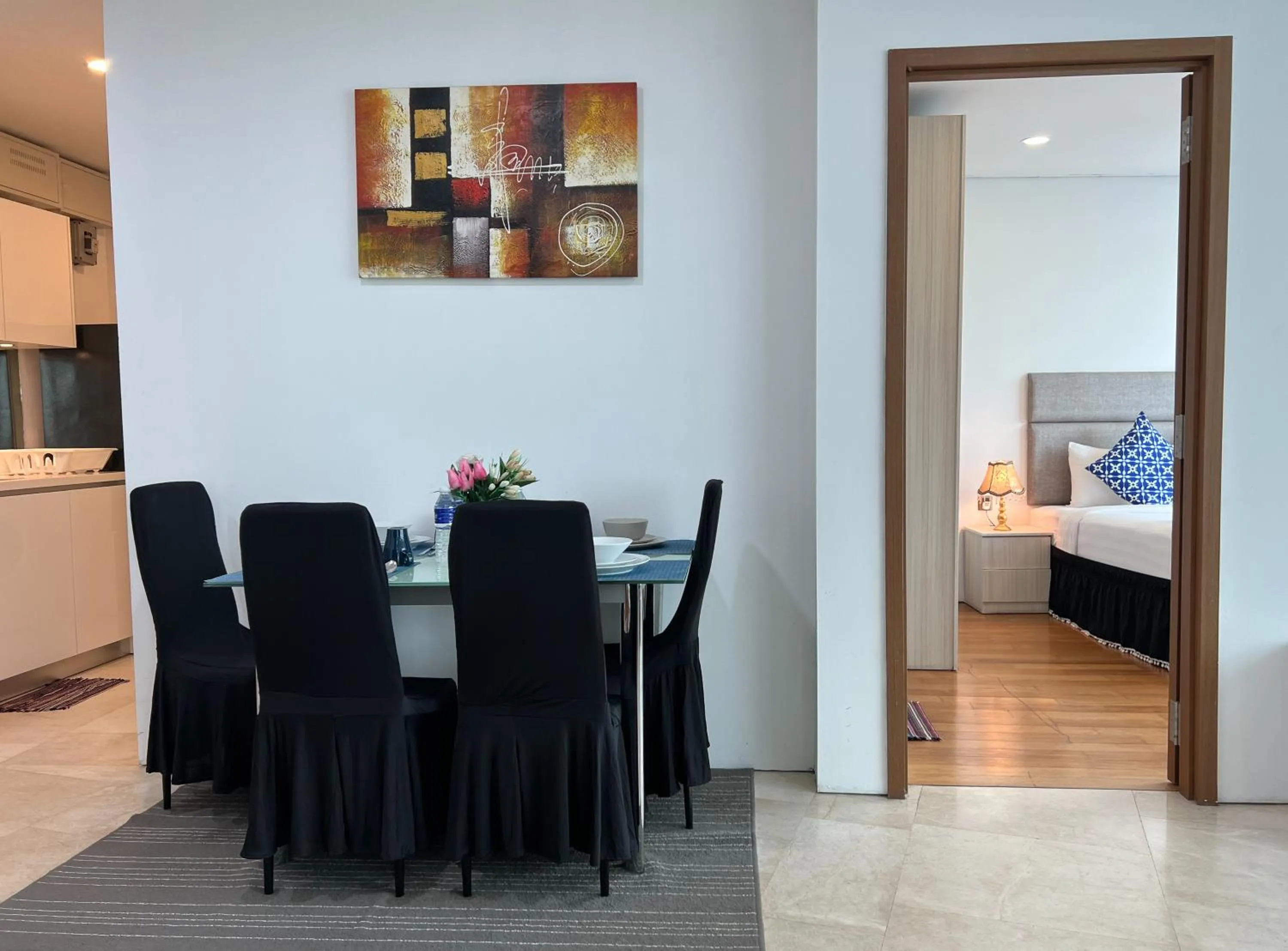 Living room in Yemala Suites at Vortex KLCC