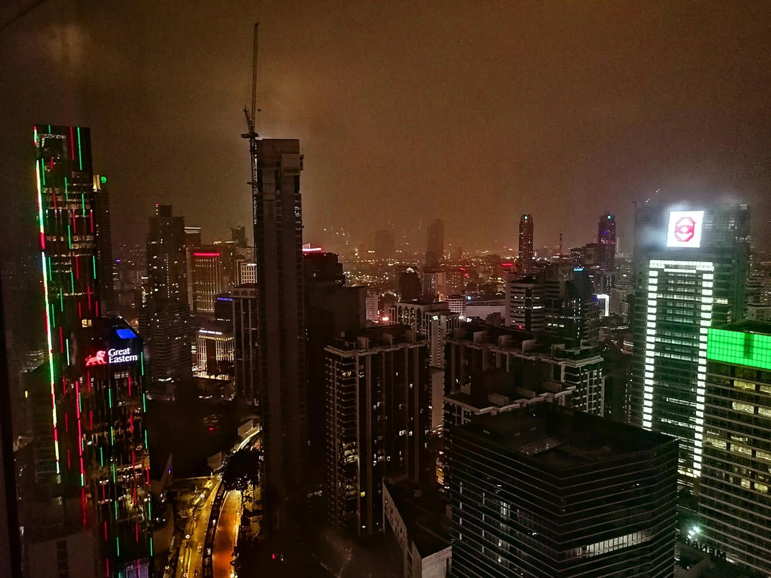 City view in Yemala Suites at Vortex KLCC