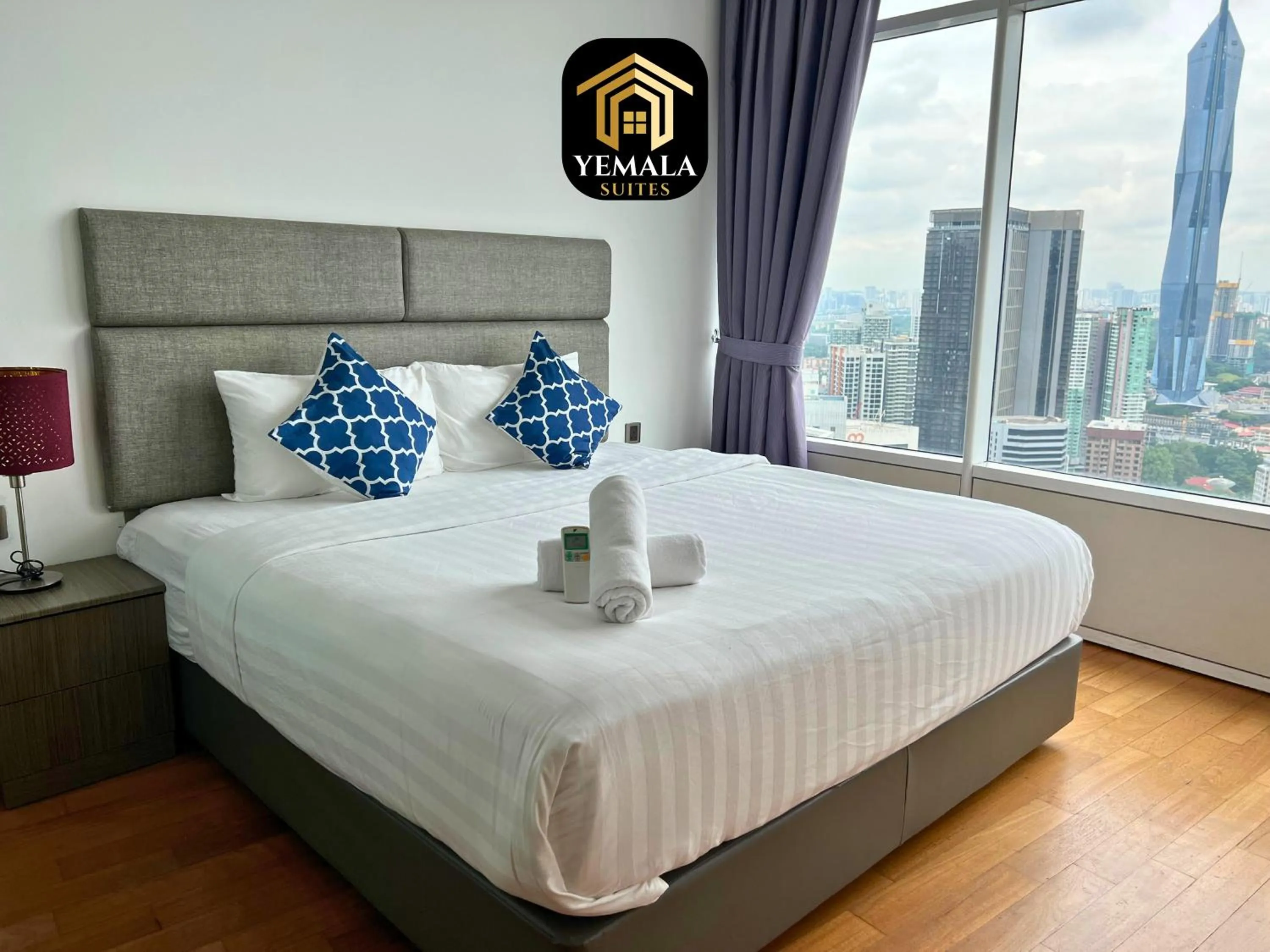 Bed in Yemala Suites at Vortex KLCC