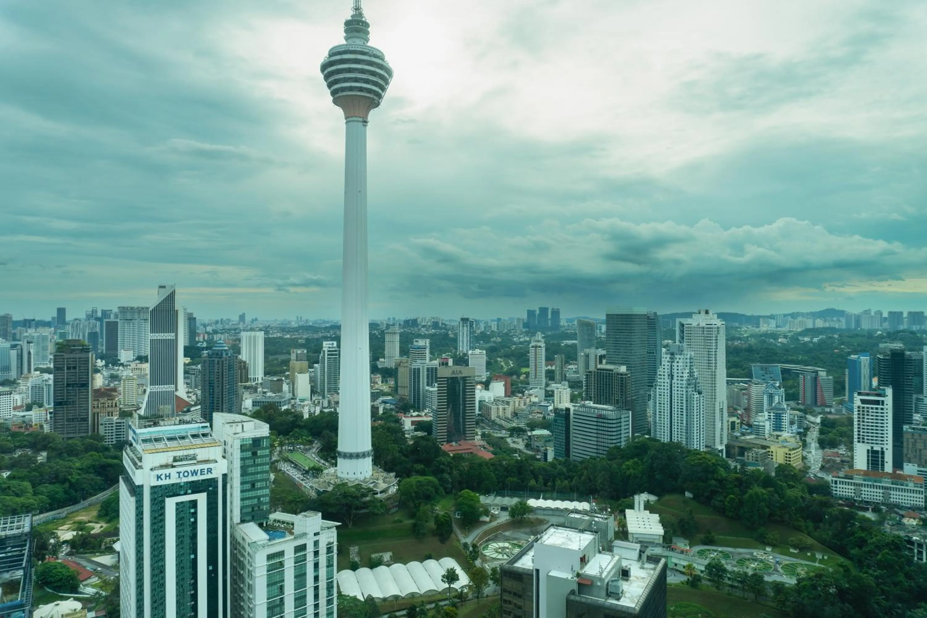 City view in Yemala Suites at Vortex KLCC