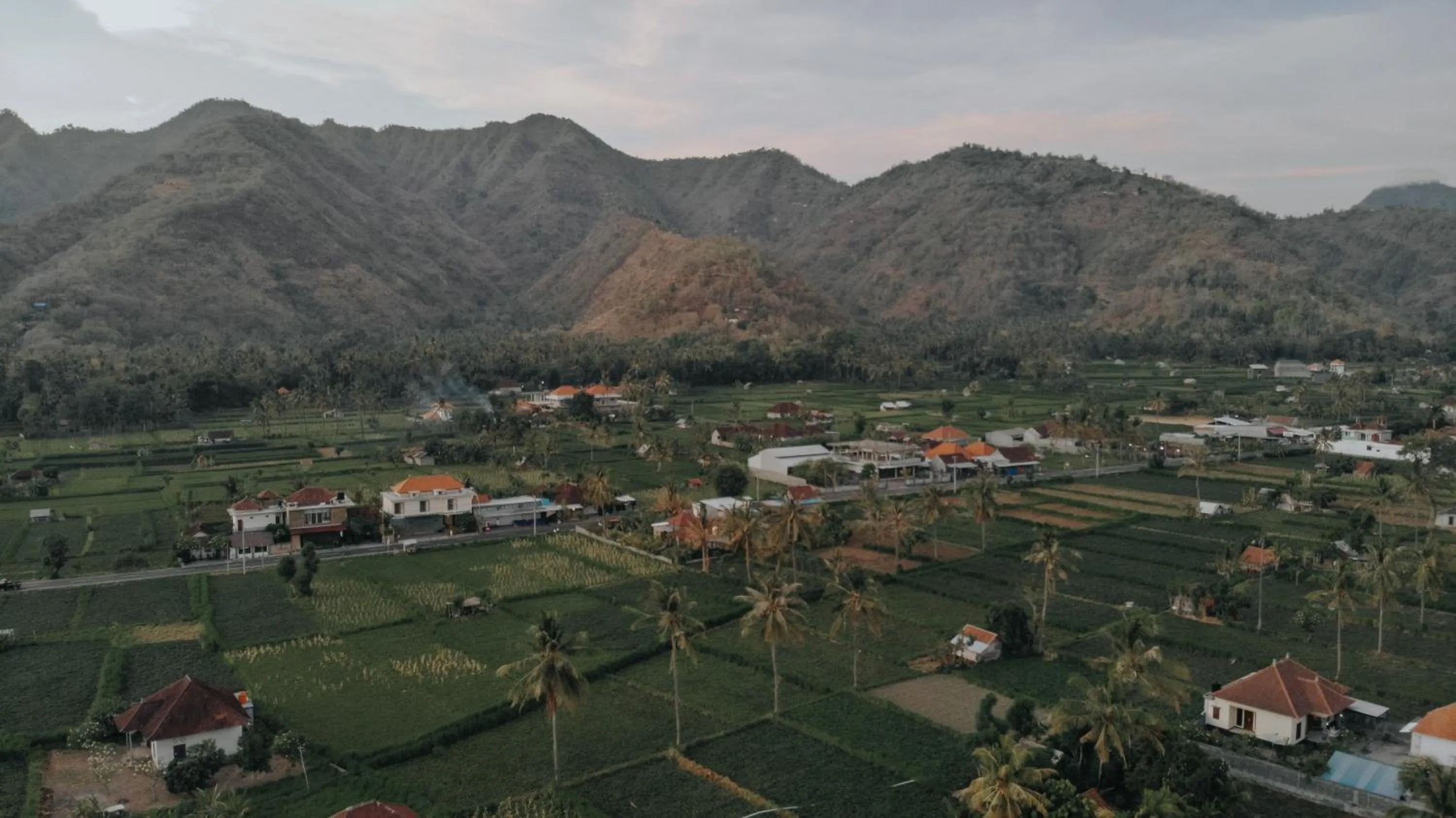 Natural landscape in Damar Sanjaya Uttama