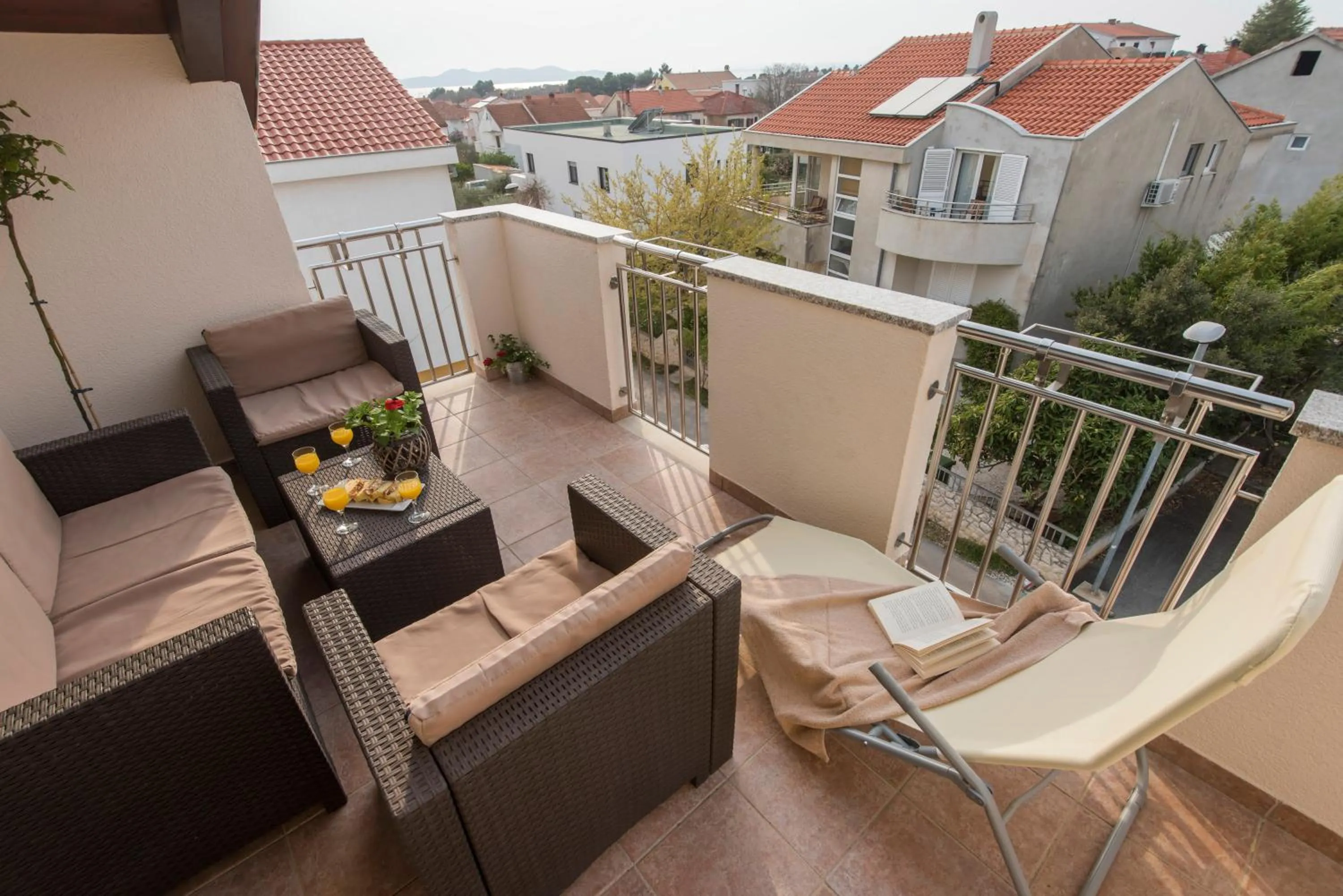 Balcony/Terrace in Apartments Batur