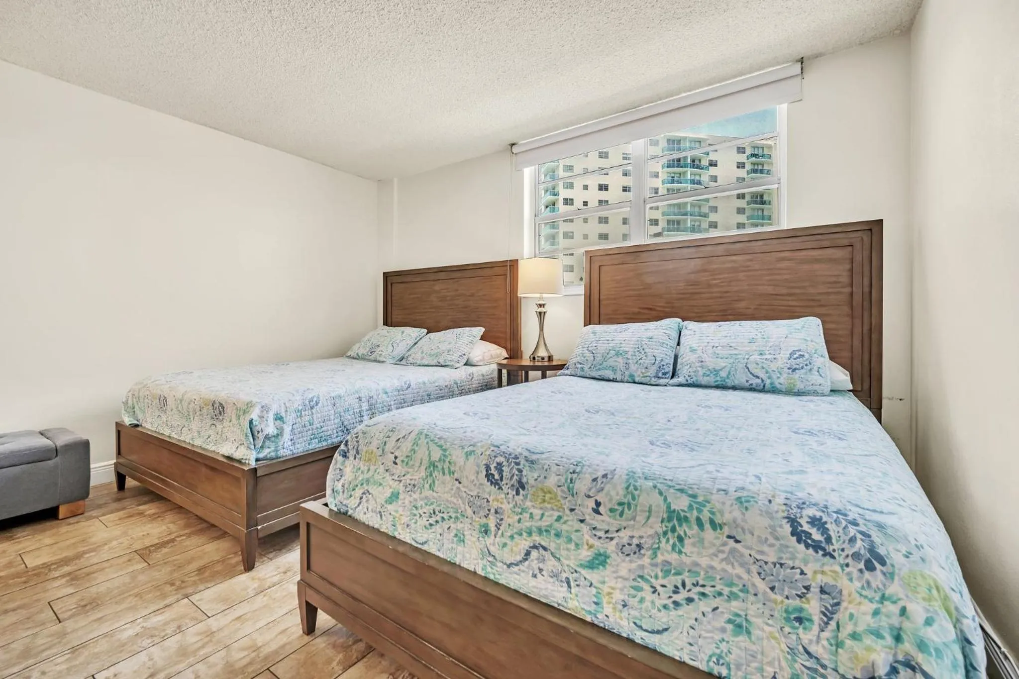 Bedroom, Bed in The Tides Apartments on the beach