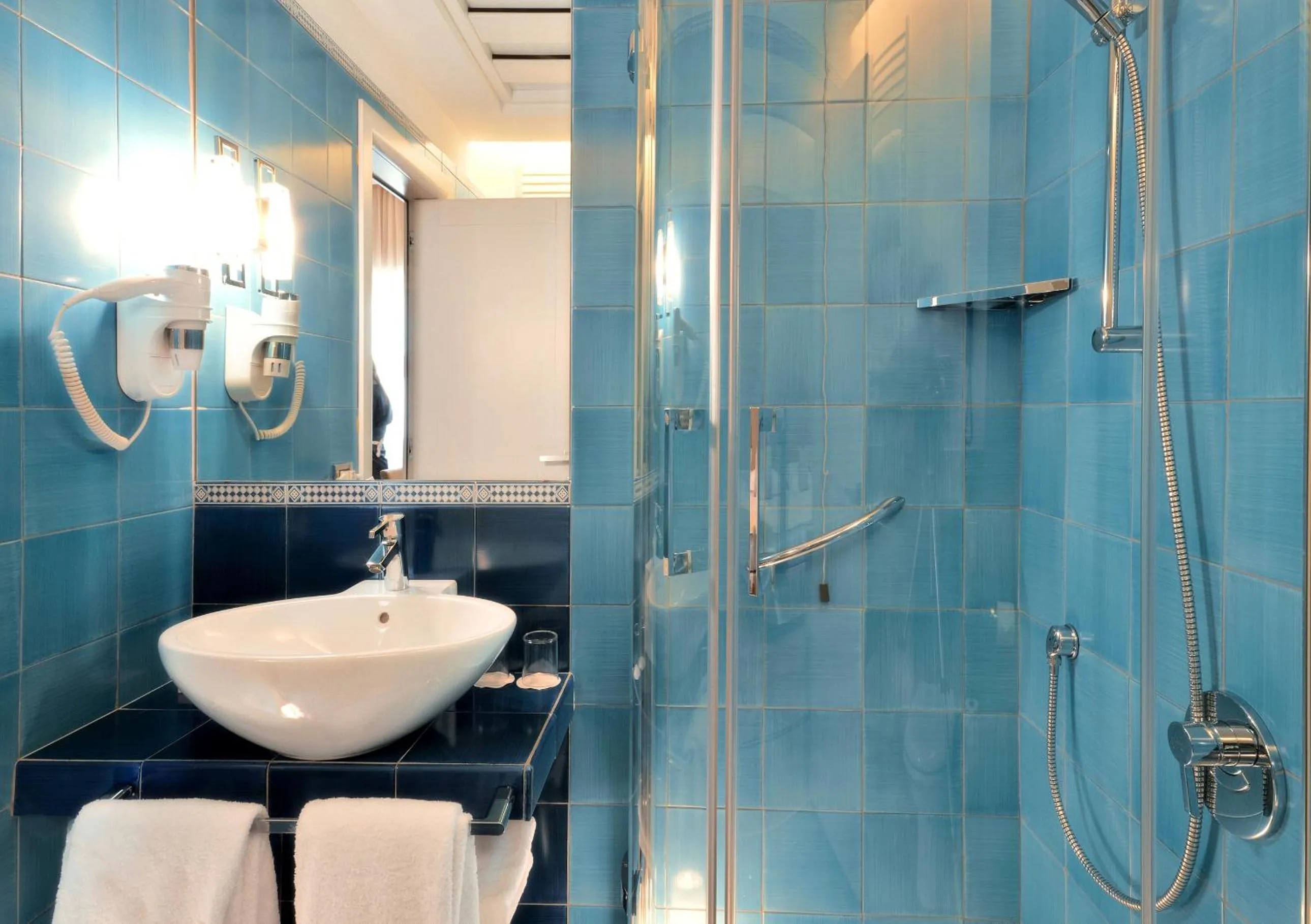 Bathroom in Palazzo Esedra